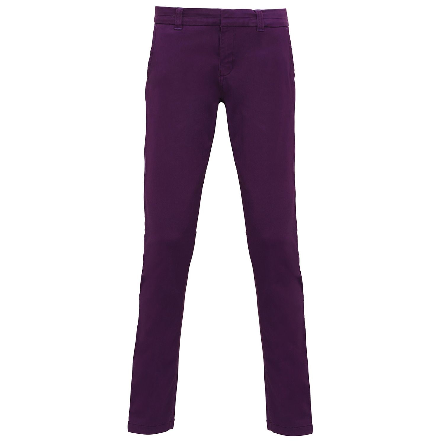 Asquith & Fox Women's Classic Fit Chinos Female Purple XS