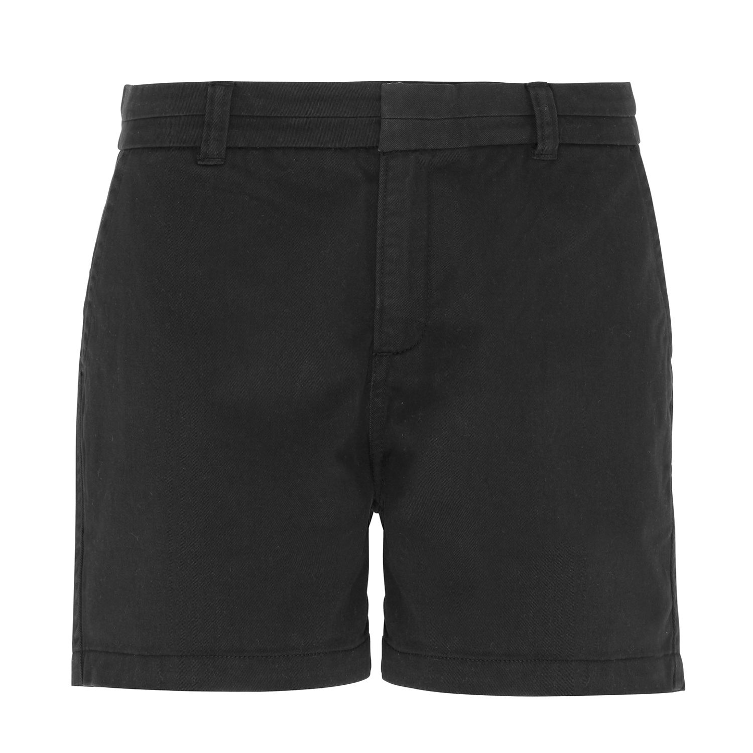 Asquith & Fox Women's Chino Shorts Female Black XS