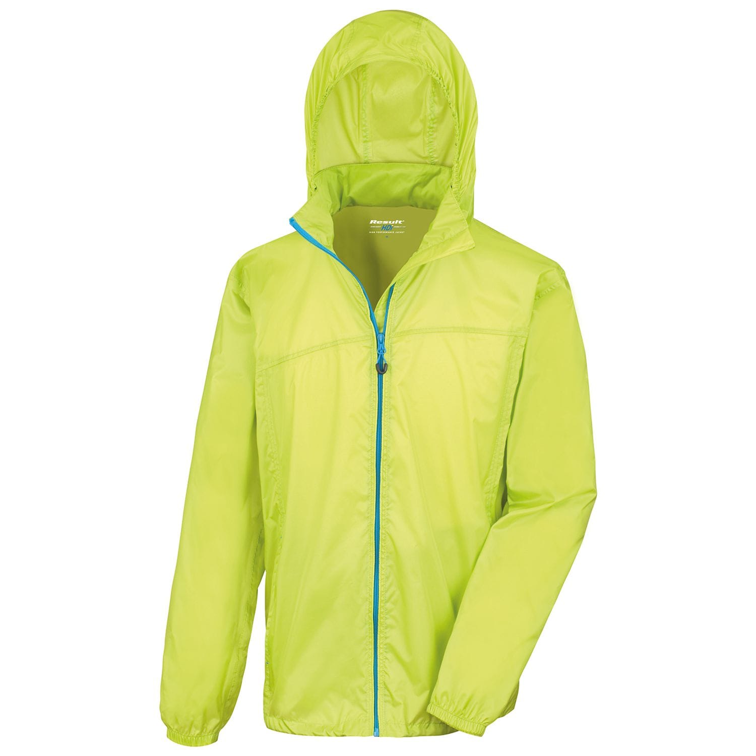 Result HDi Quest Lightweight Stowable Jacket Lime/Royal S