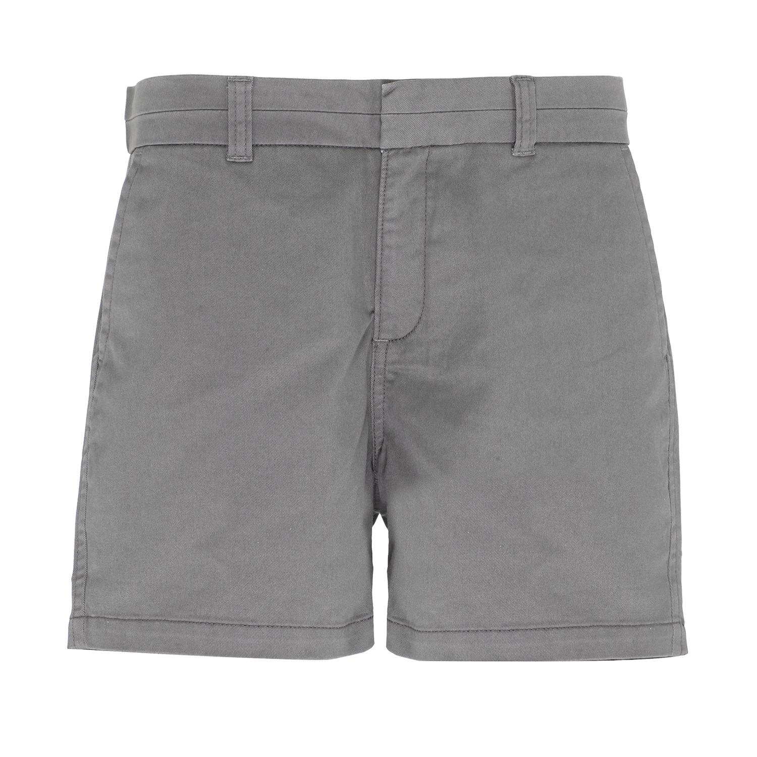 Asquith & Fox Women's Chino Shorts Female Slate M