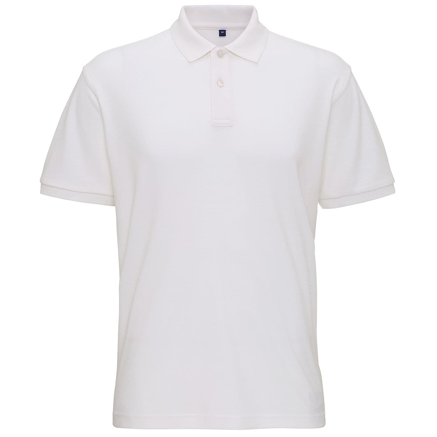 Asquith & Fox Mens Super Smooth Knit Polo Male White XL