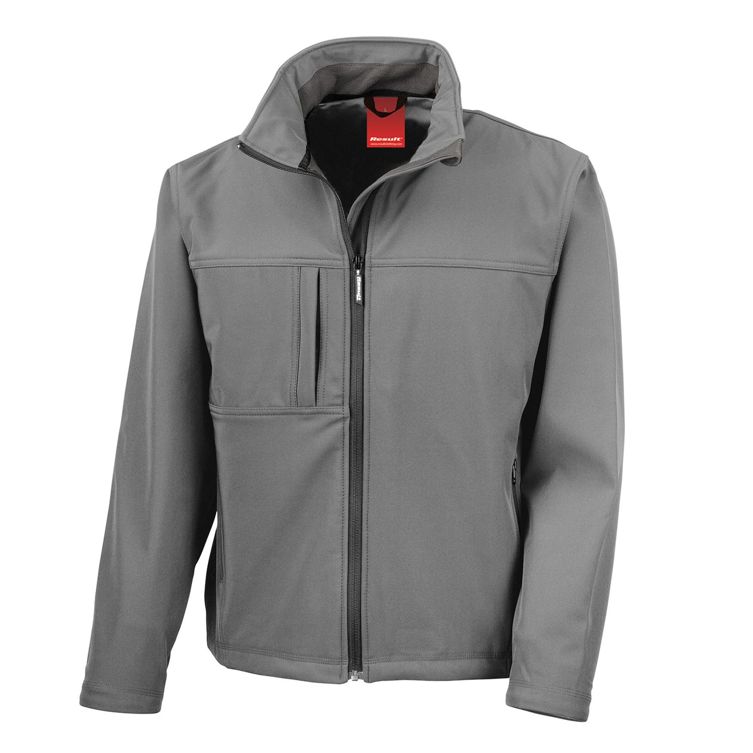 Result Classic Softshell Jacket Wg Grey XL