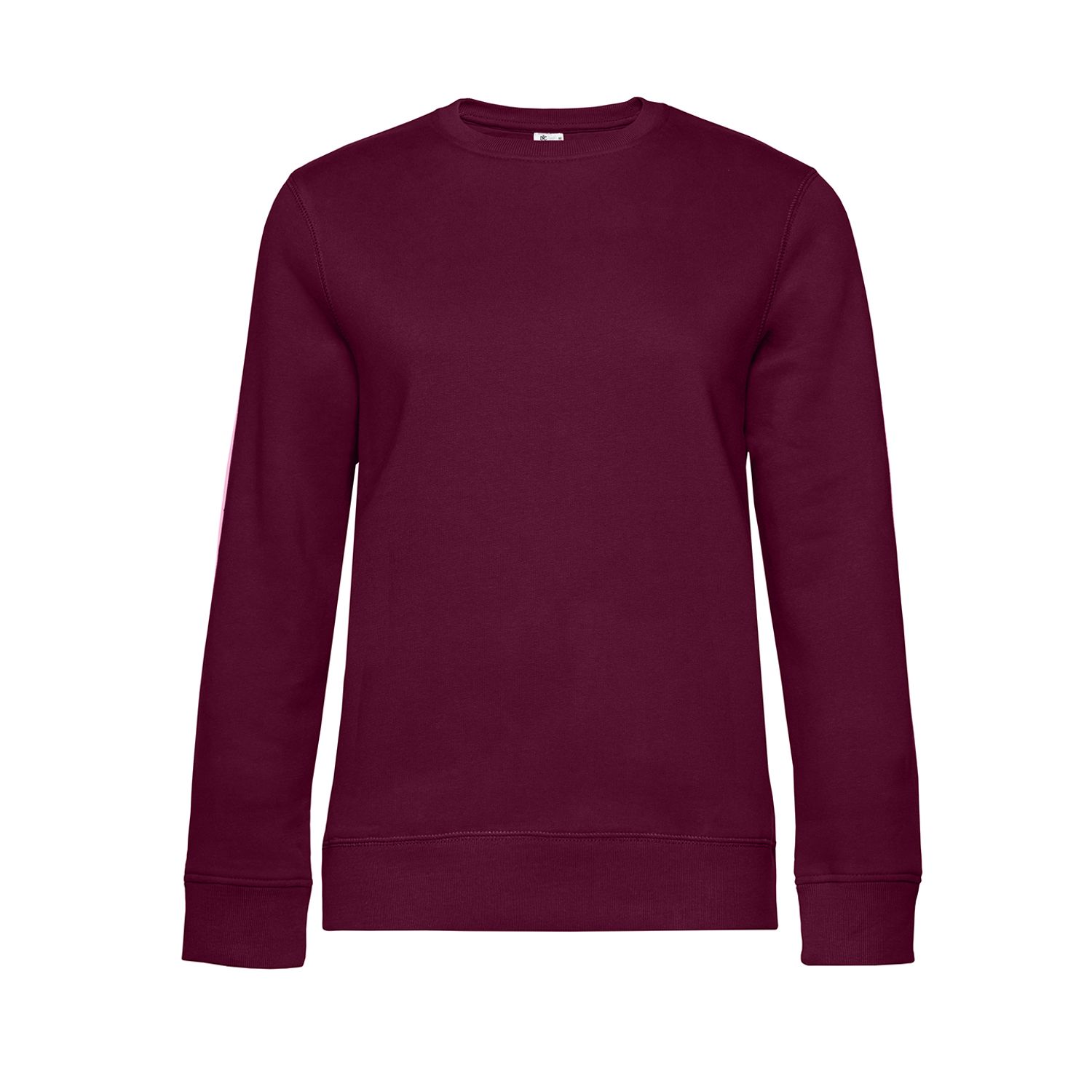 B&C Collection B&c Queen Crew Neck Female Dark Cherry XS