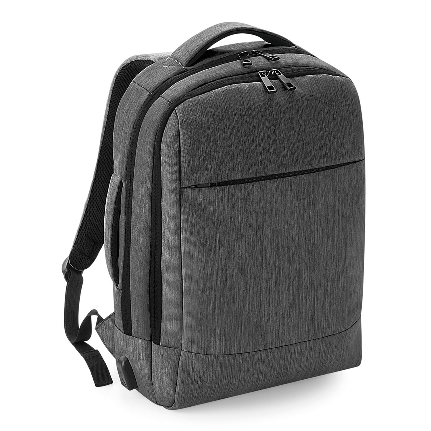 Quadra Q-Tech Charge Convertible Backpack Granite Marl One Size