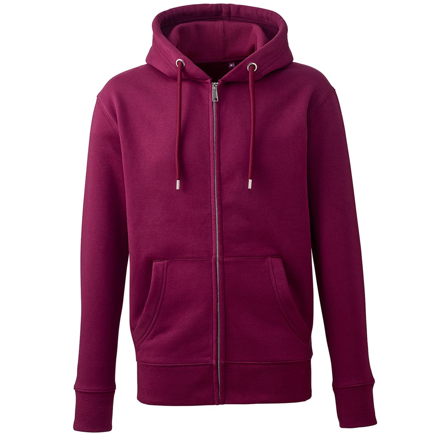 Anthem Mens Anthem Full-Zip Hoodie Male Burgundy 2XL