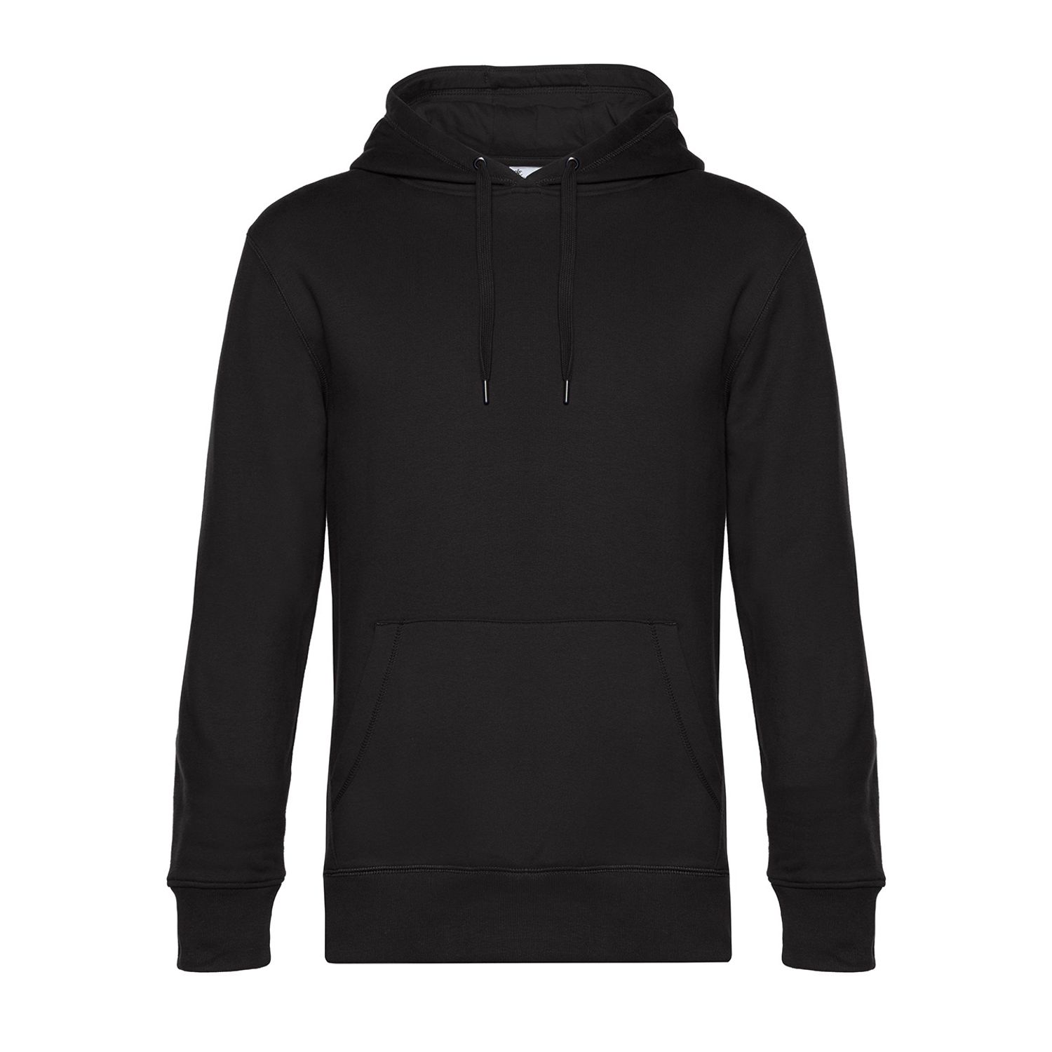 B&C Collection B&c King Hooded Male Black Pure 3XL