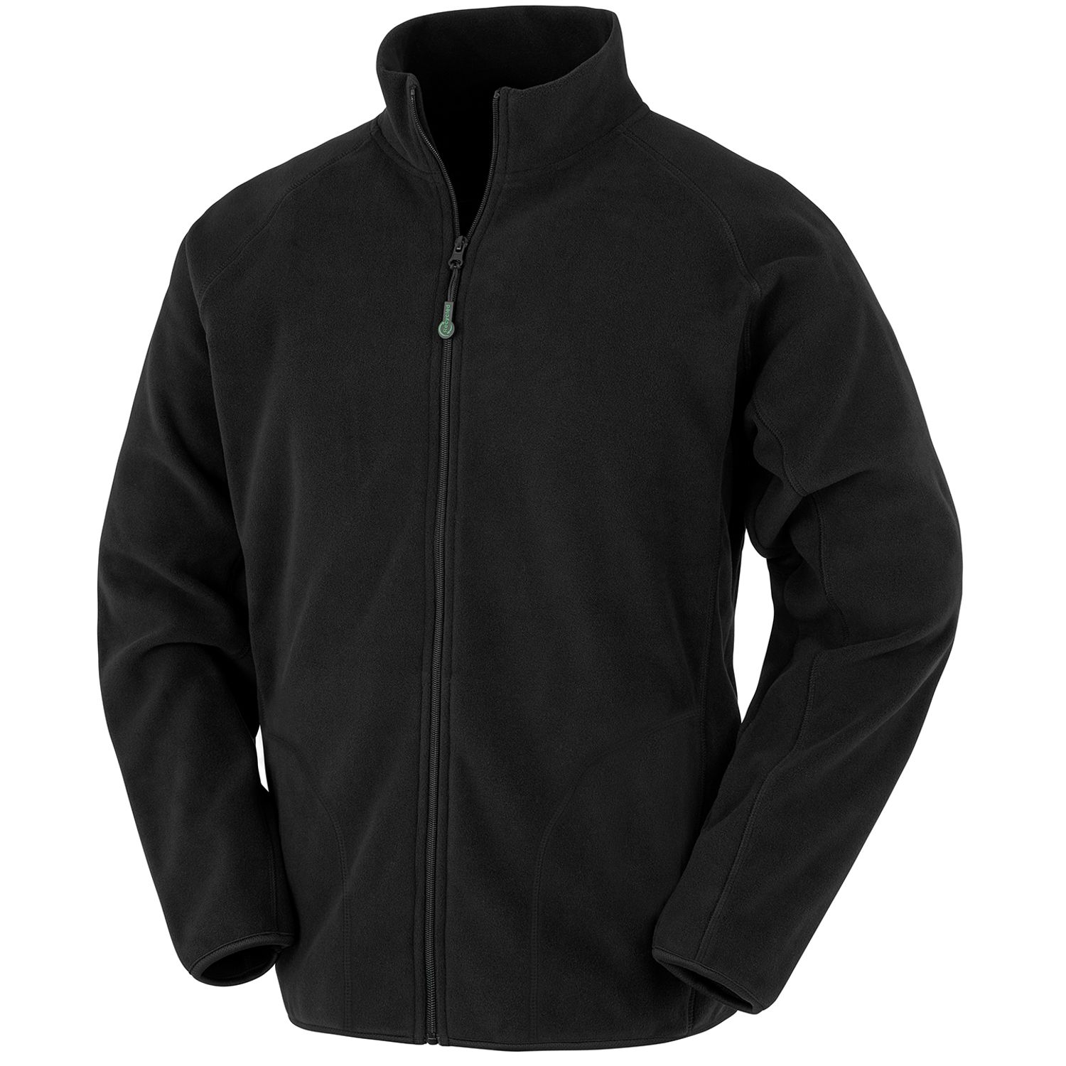 Result Recycled Microfleece Jacket Black S