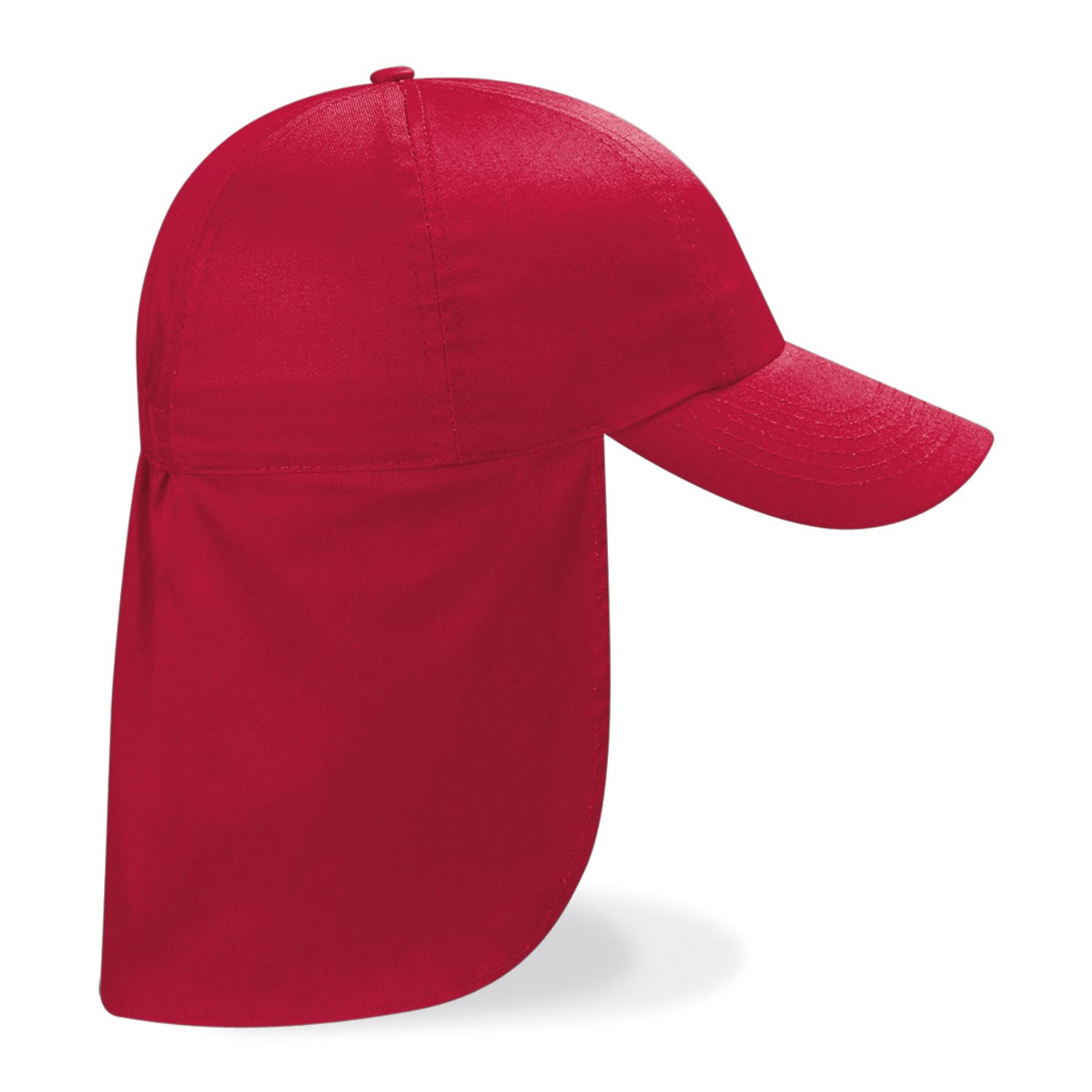 Beechfield Junior Legionnaire-style Cap Classic Red One Size