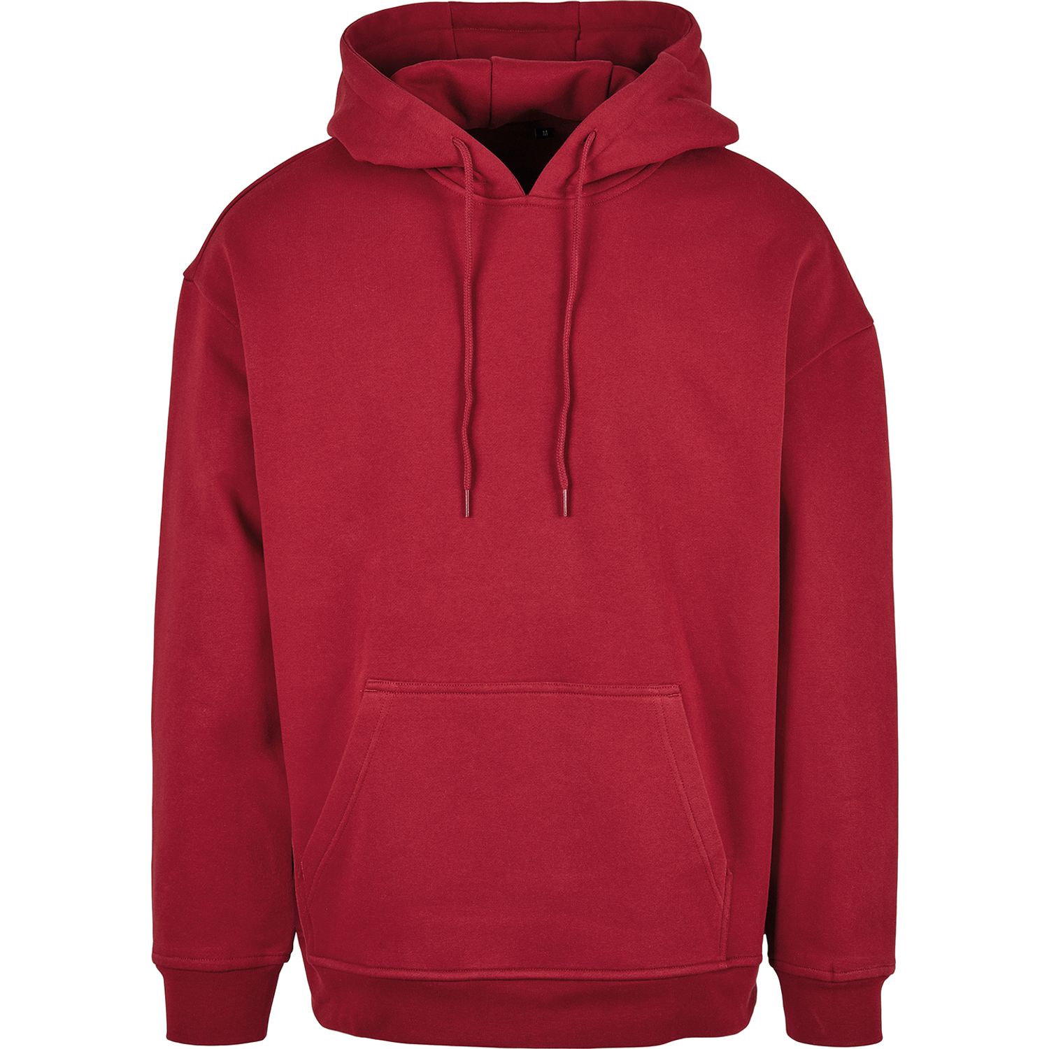 Build Your Brand Basic Oversize Hoodie Burgundy XS