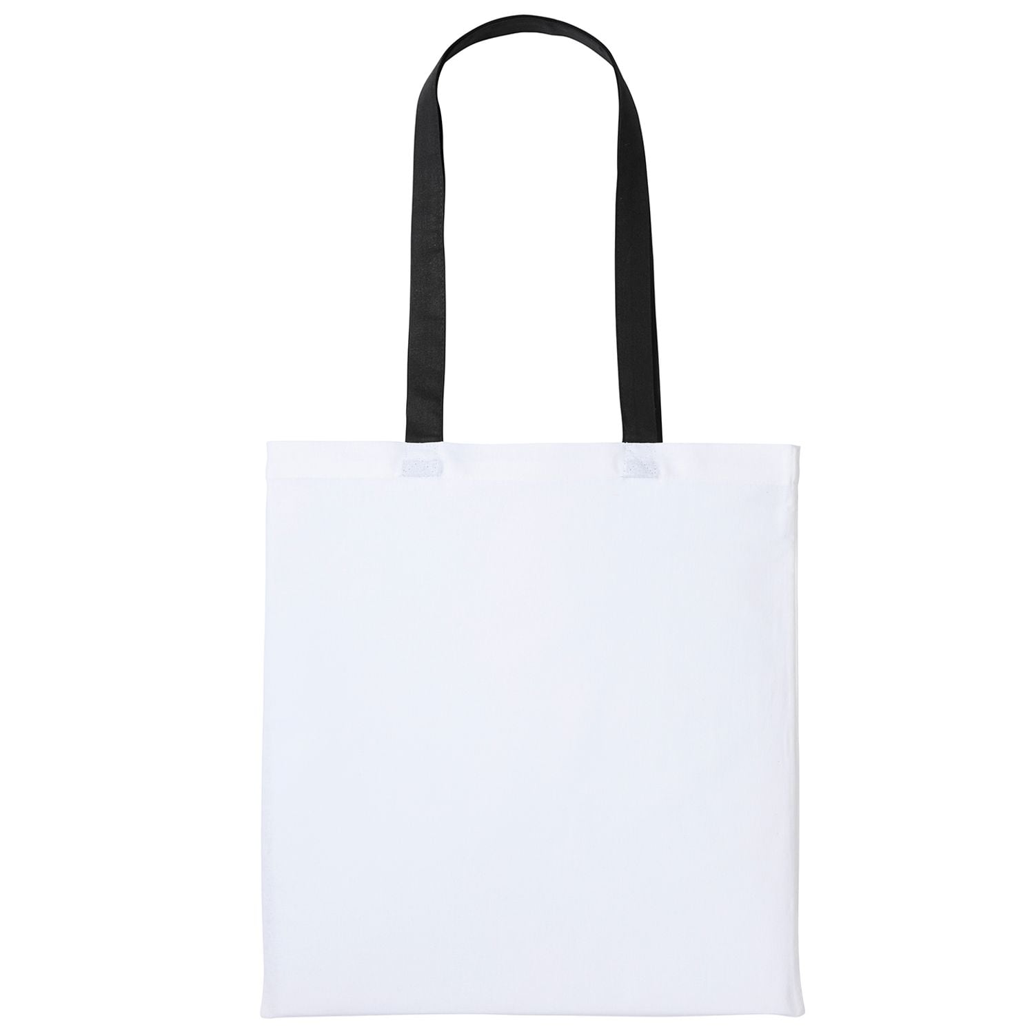 Nutshell Varsity Cotton Shopper Long Handle White/Black One Size