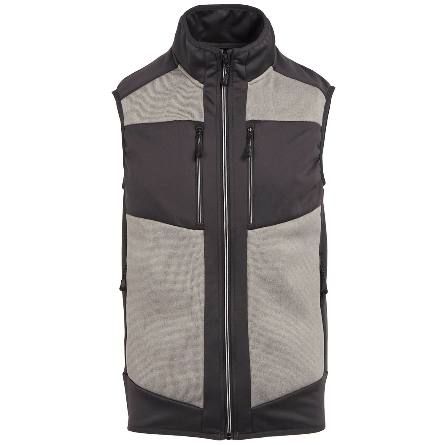 Regatta Professional E-Volve Unisex Knit-effect Stretch Bodywarmer Mineral Grey/