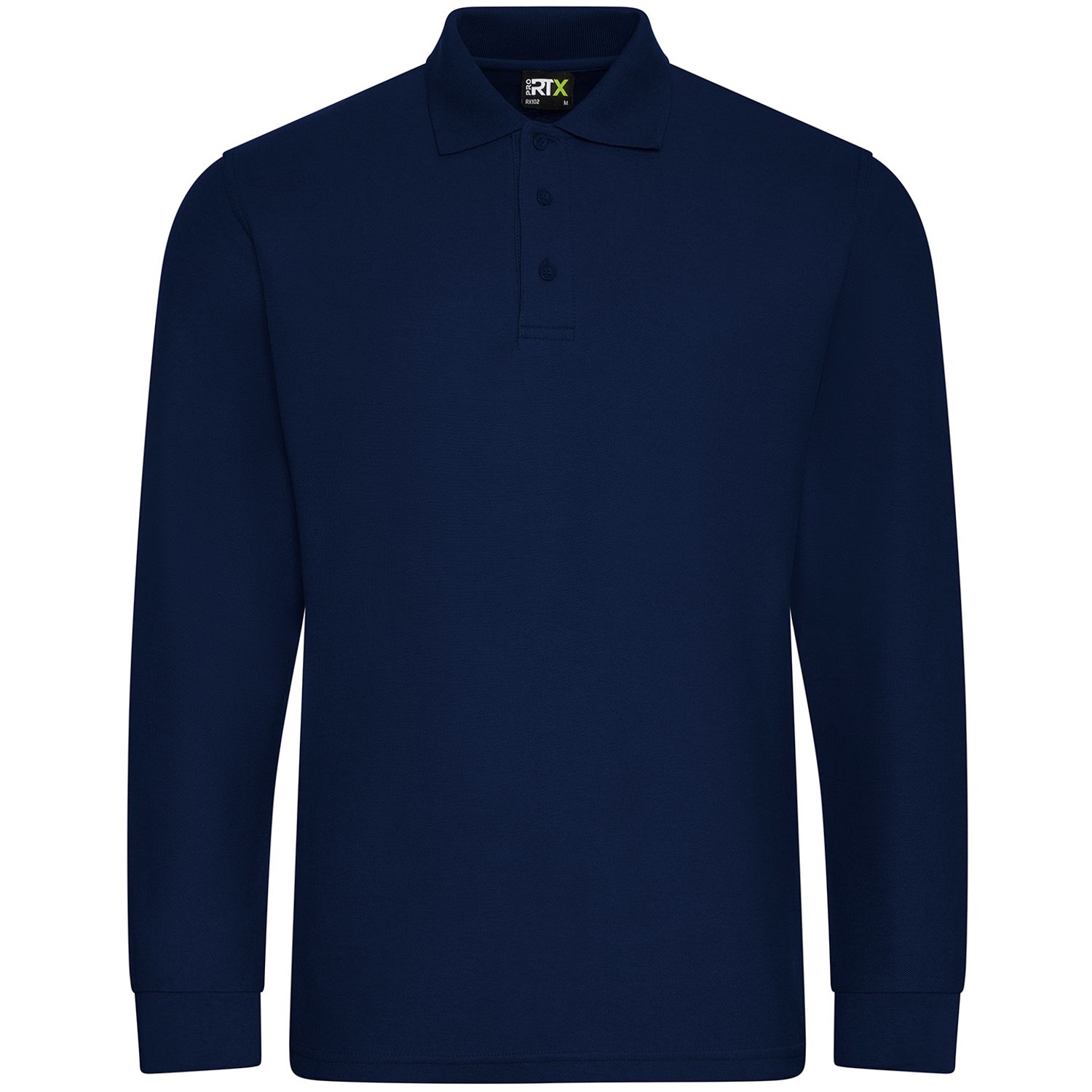 Pro RTX Pro Long Sleeve Polo Navy XL
