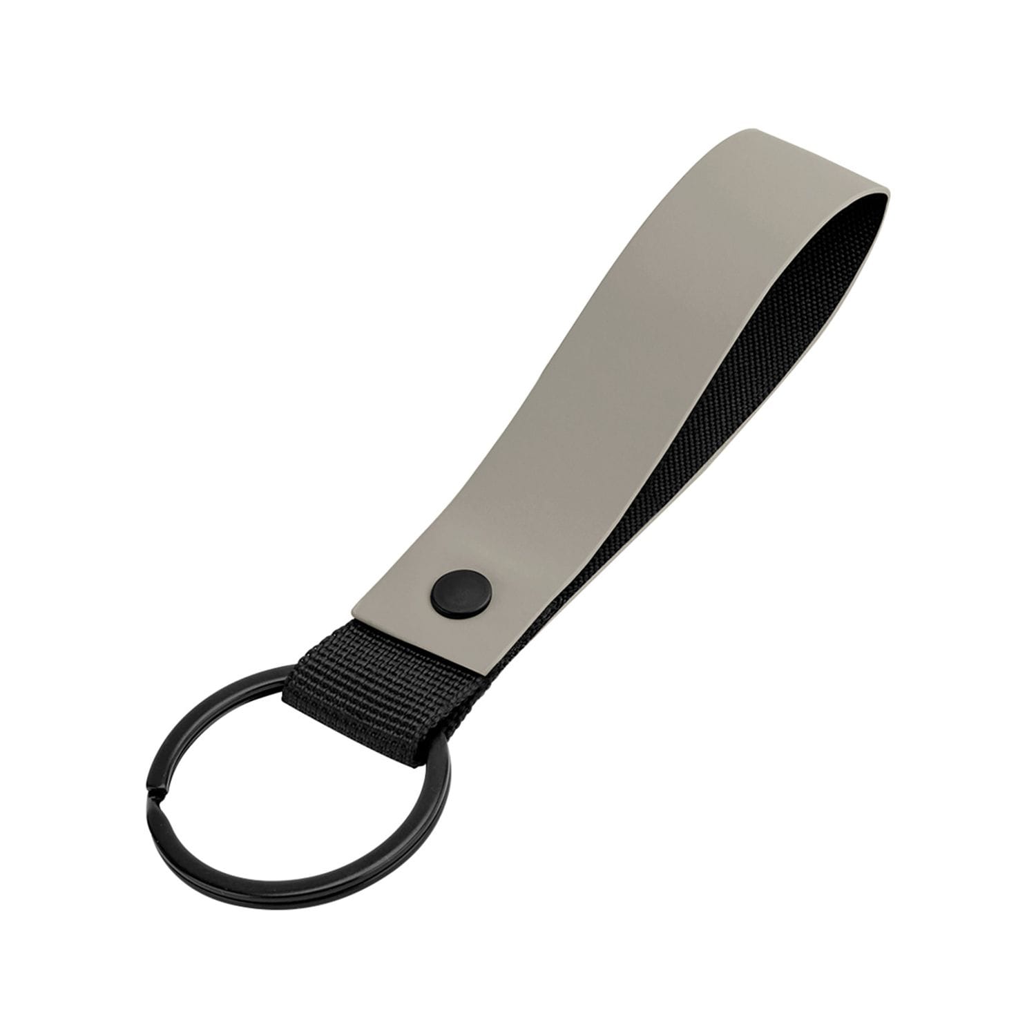BagBase Matte PU Keyring Clay One Size
