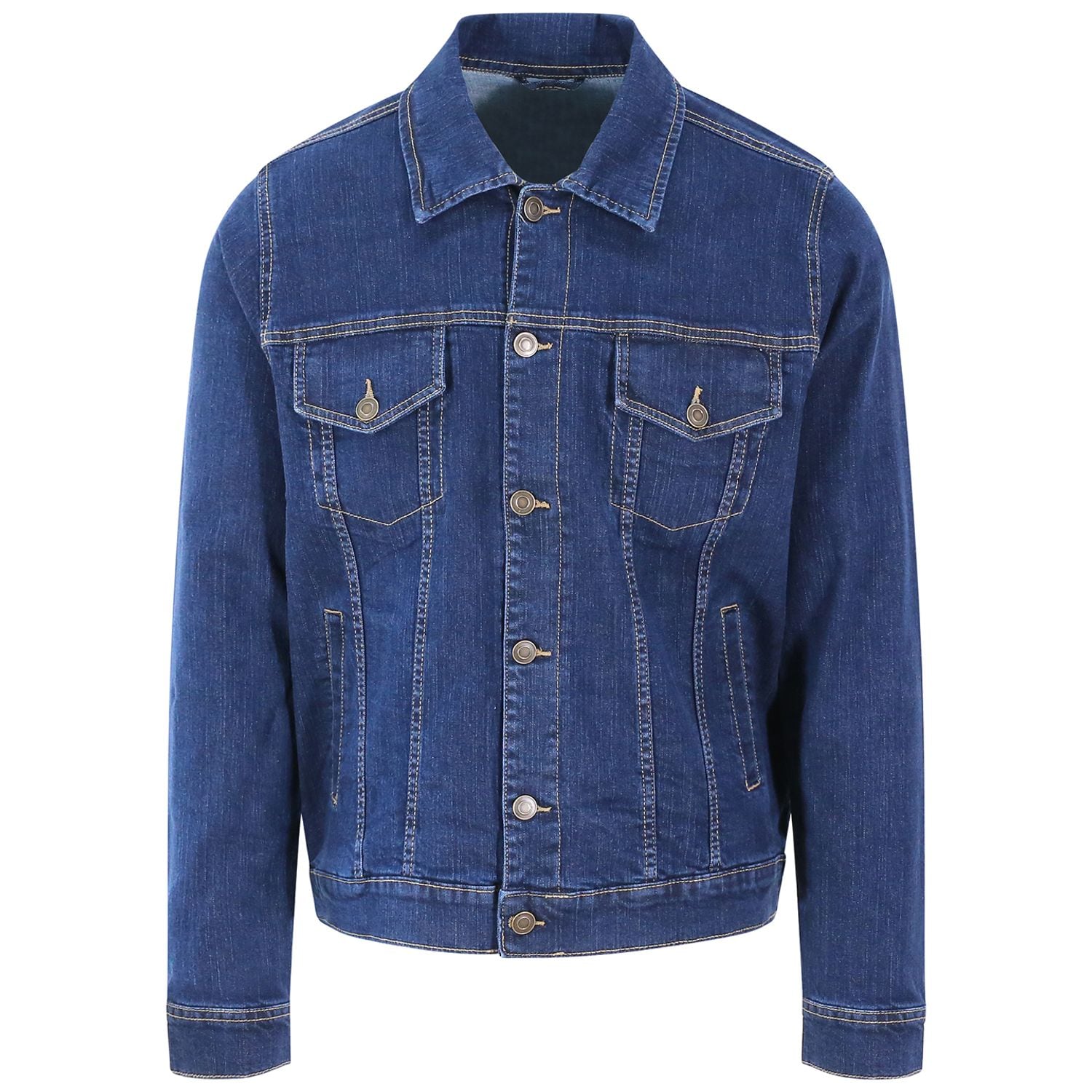 AWDis So Denim Noah Denim Jacket Male Dark Blue Wash L