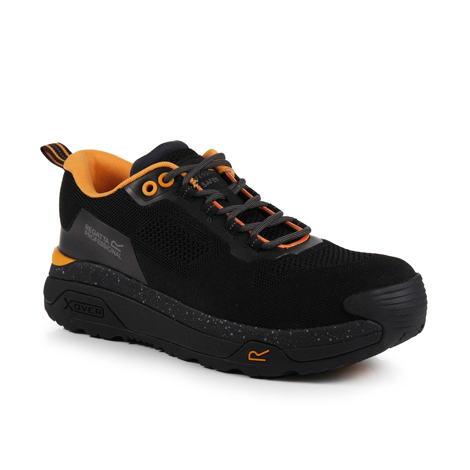 Regatta Professional Crossfort S1 X-over Metal-free Safety Trainers Black/Gunmet
