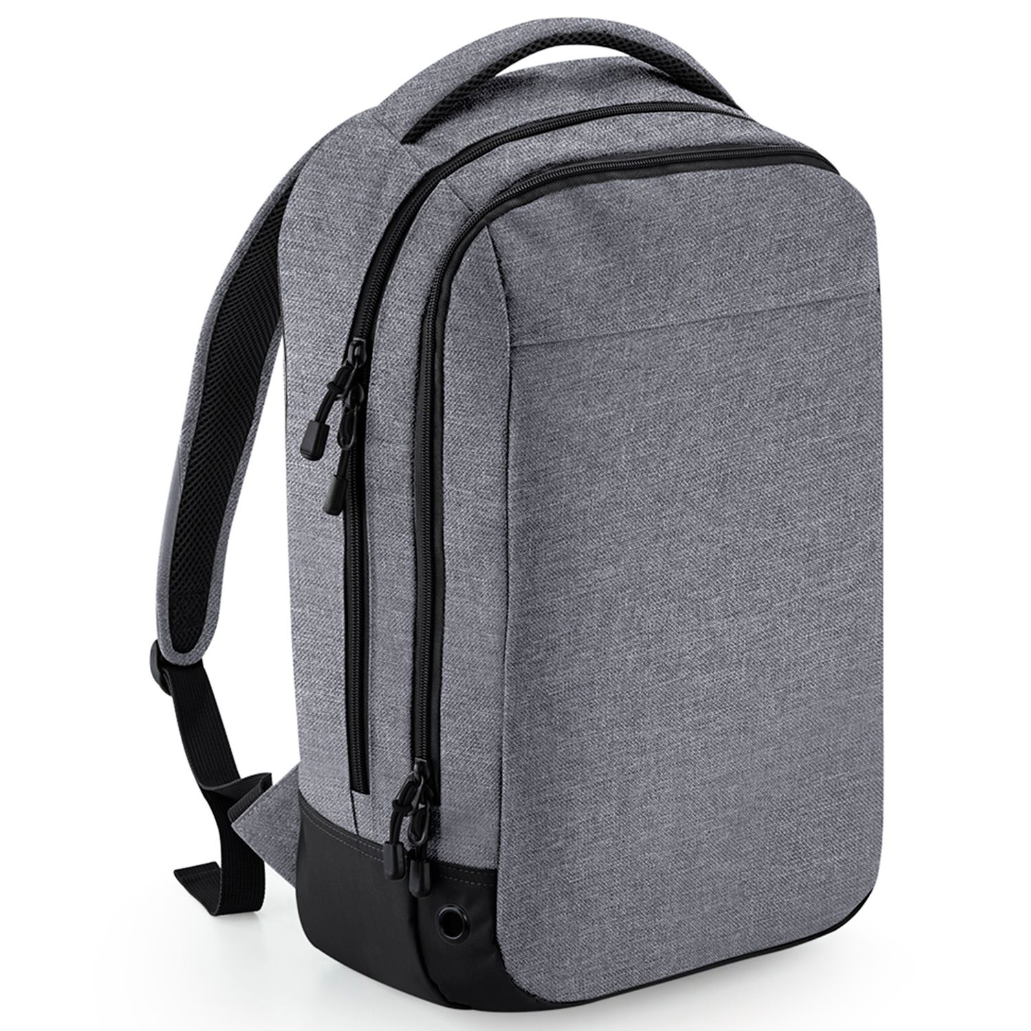 BagBase Athleisure Sports Backpack Grey Marl One Size