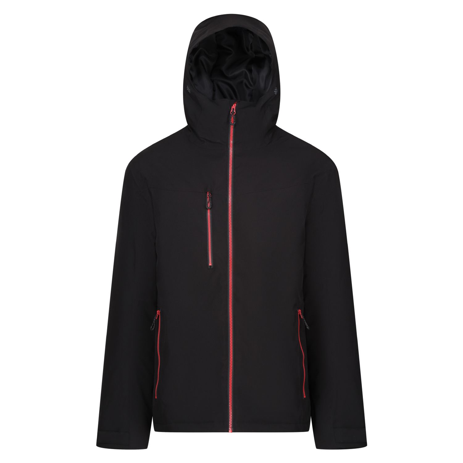 Regatta Professional Navigate Waterproof Insulated Jacket Black/Classic Red XL