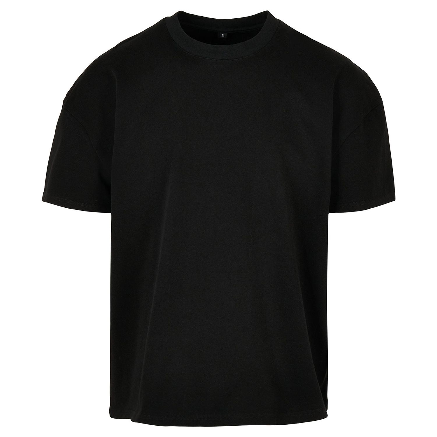 Build Your Brand Ultra Heavy Cotton Box Tee Black S
