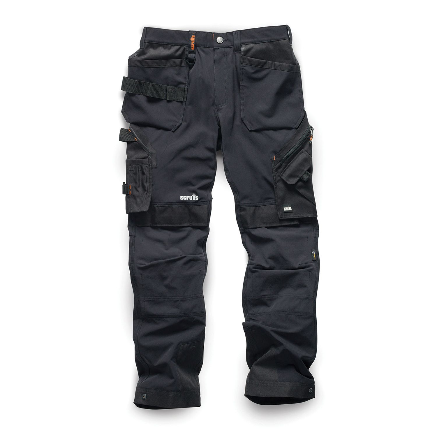 Scruffs Pro Flex Plus Holster Trousers Black 36L - SH071BLAC36L