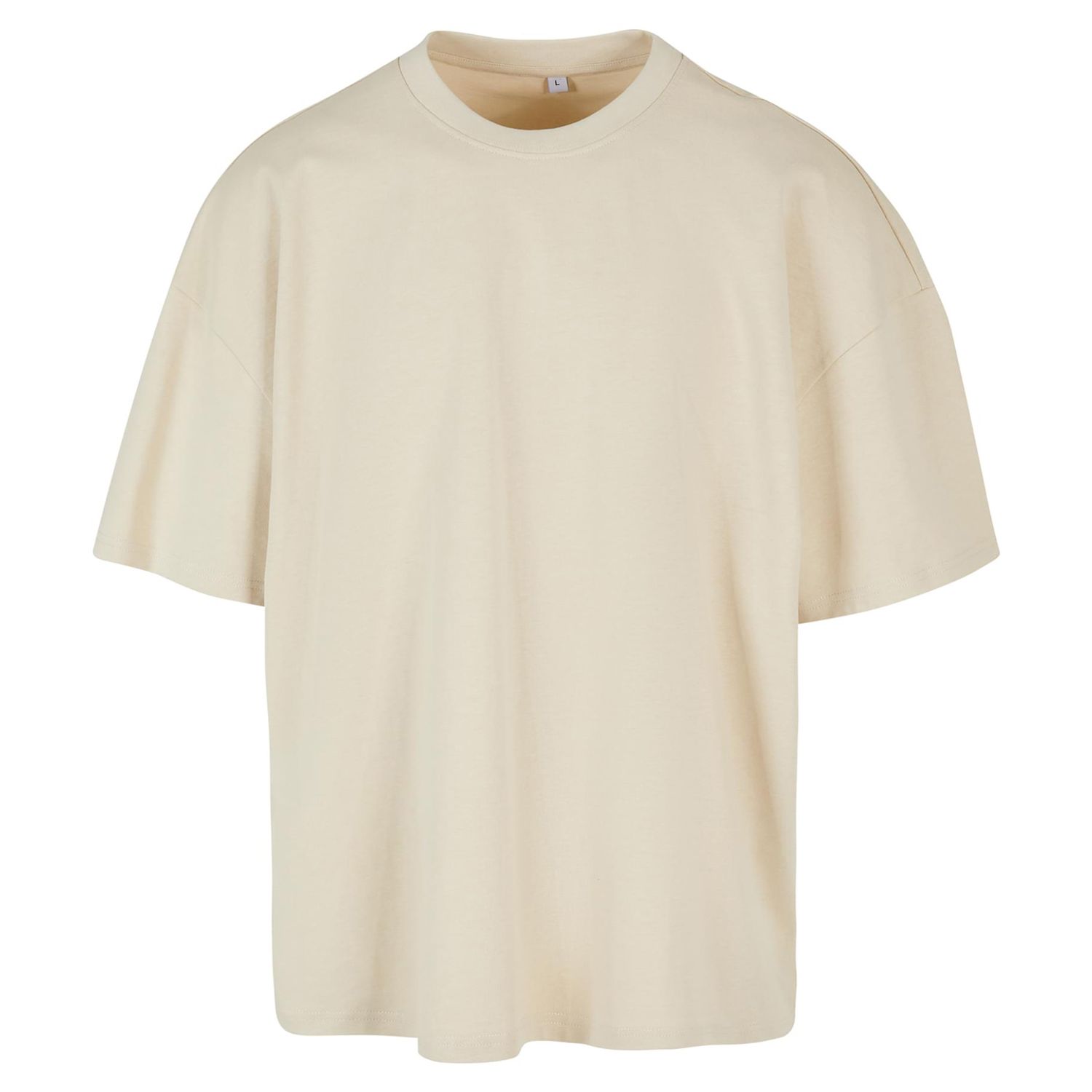 Build Your Brand Ultra Heavy Cotton Box Tee Sand 5XL