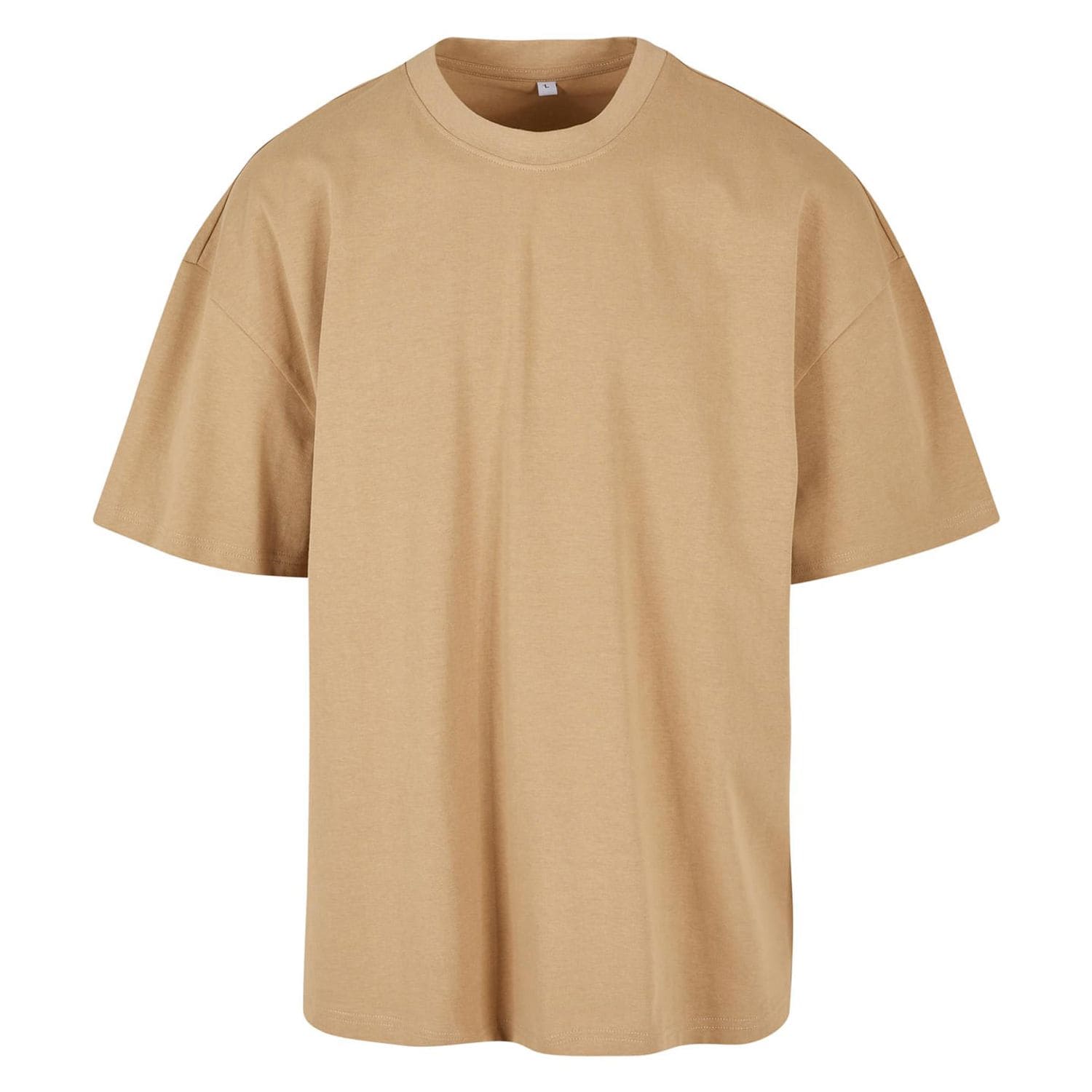Build Your Brand Ultra Heavy Cotton Box Tee Union Beige XS
