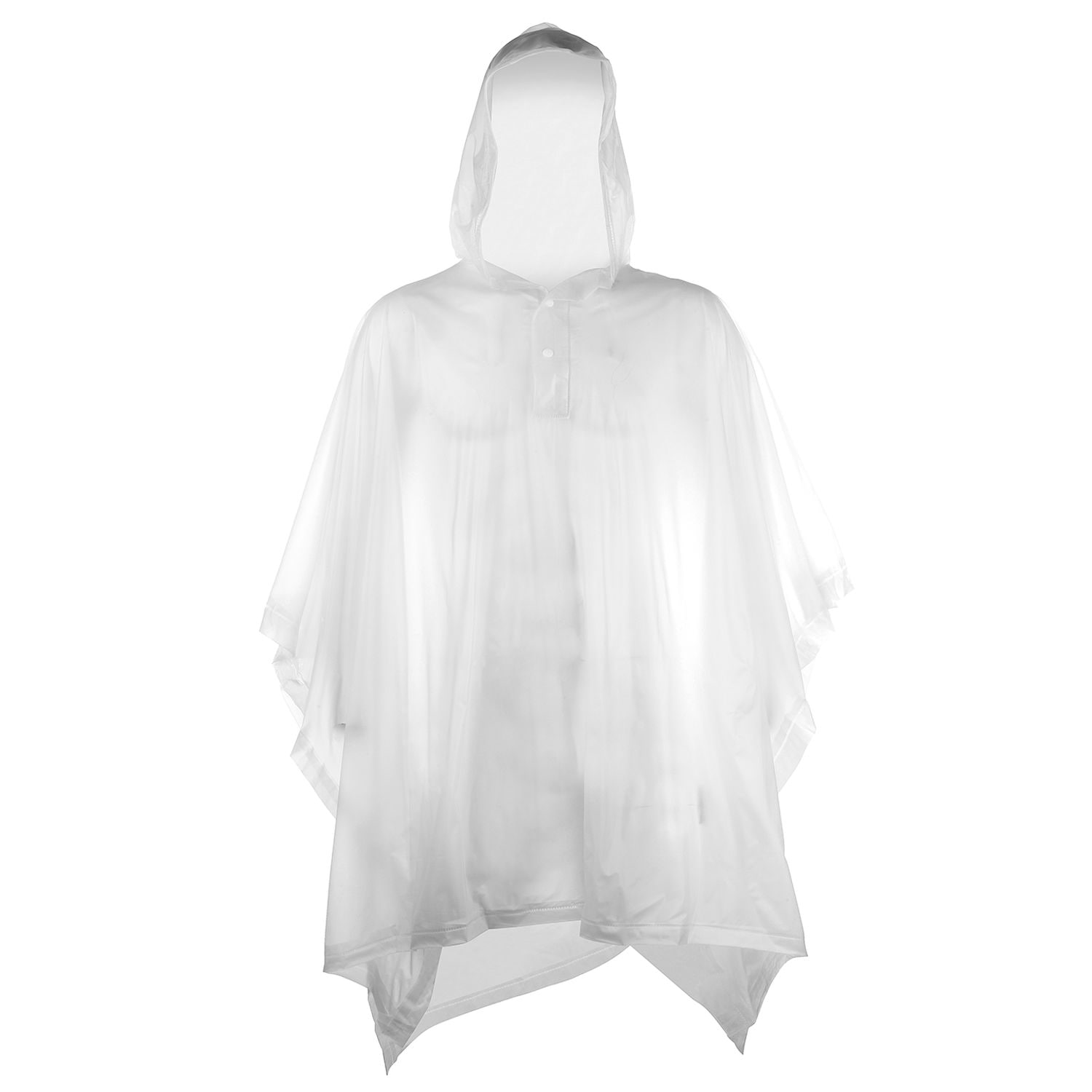 Splashmacs Kids Plastic Poncho Clear One Size