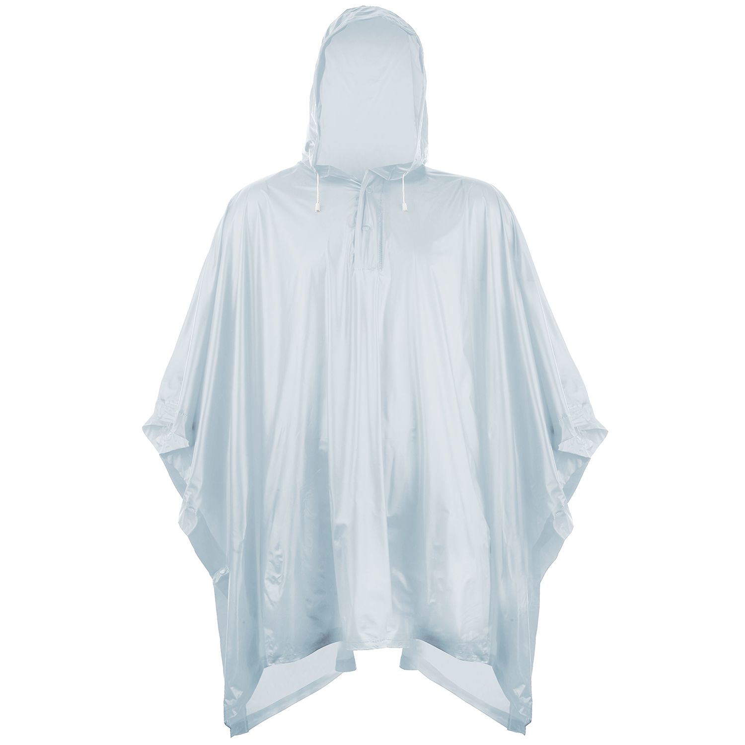 Splashmacs Plastic Poncho Silver One Size