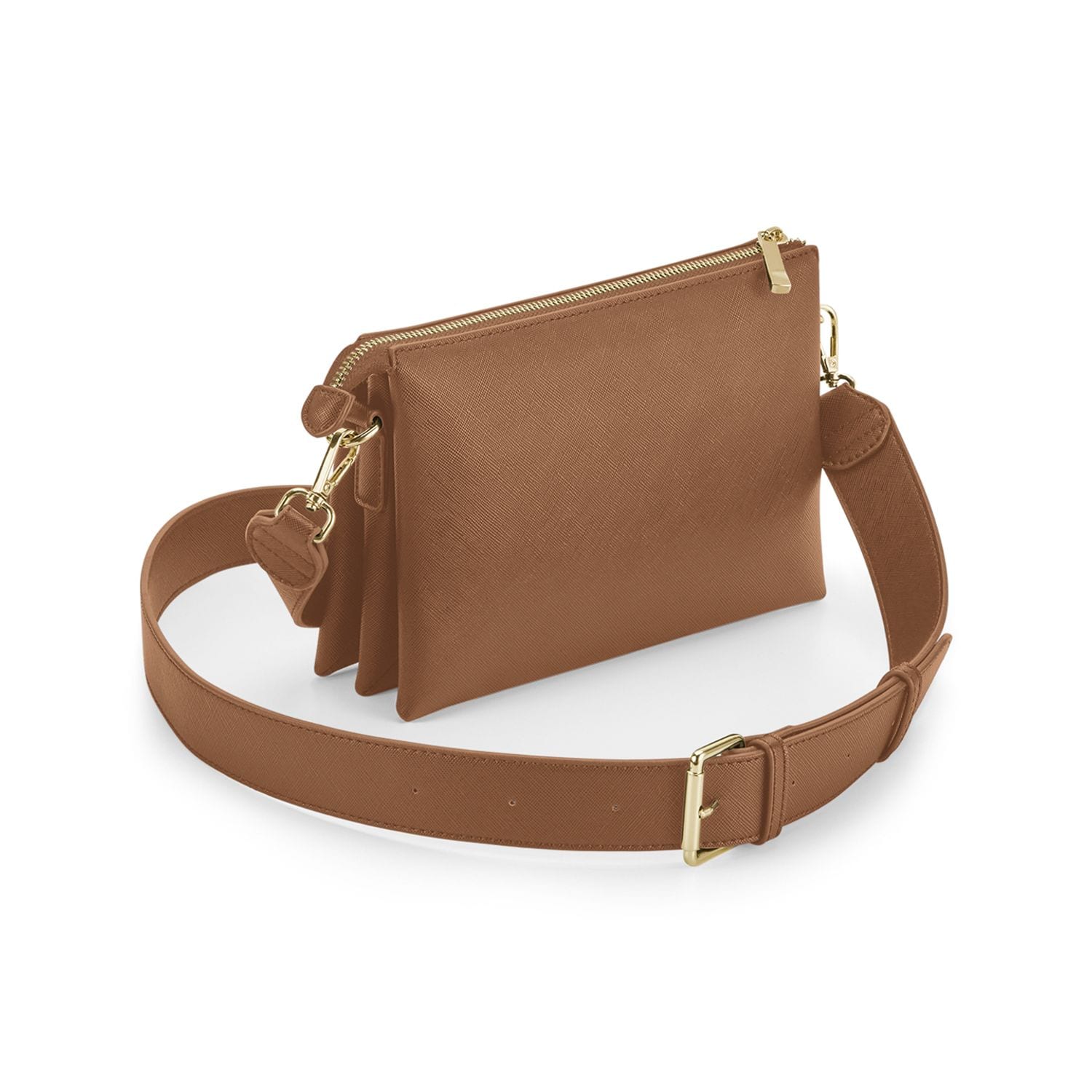 BagBase Boutique Soft Cross-body Bag Tan One Size
