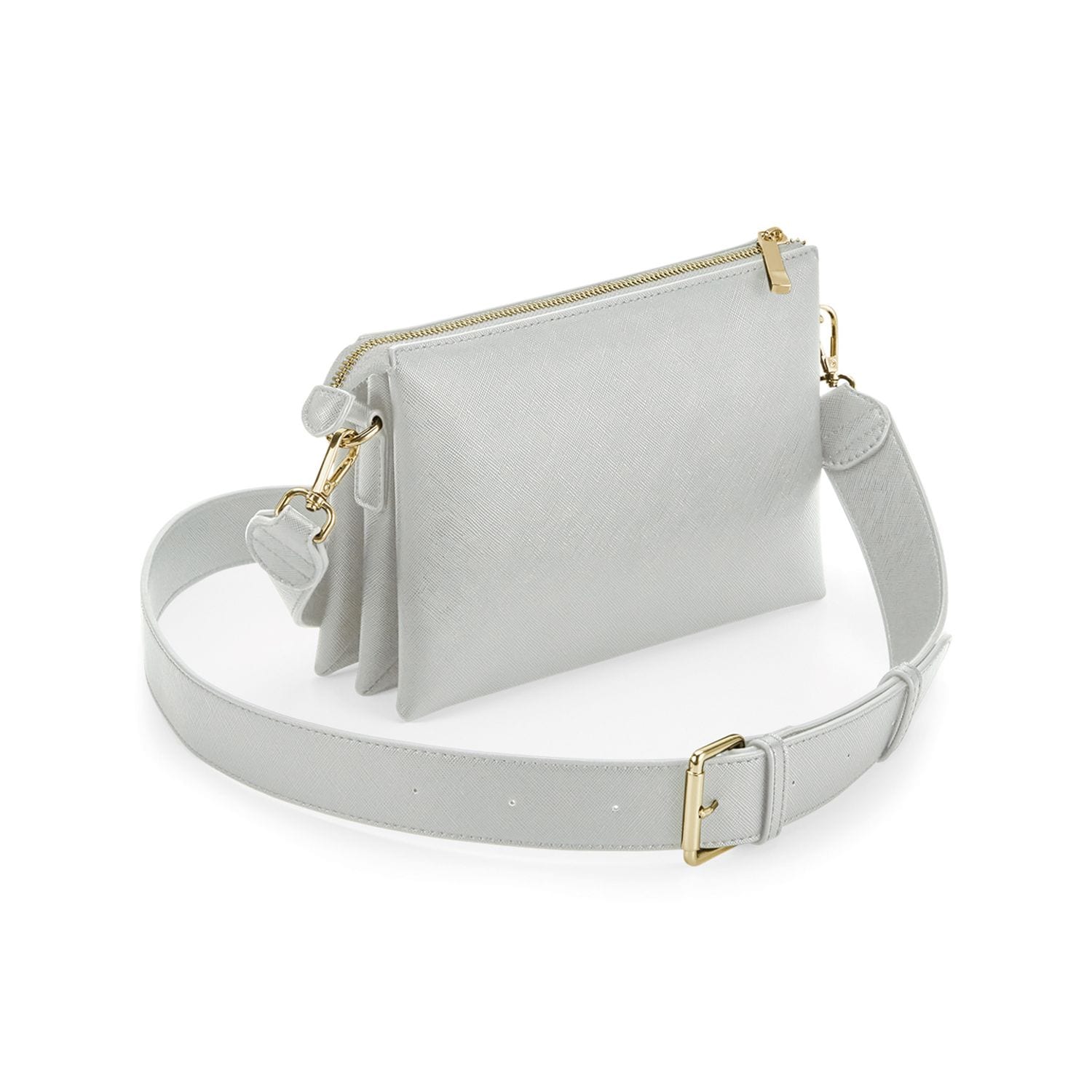 BagBase Boutique Soft Cross-body Bag Soft Grey One Size