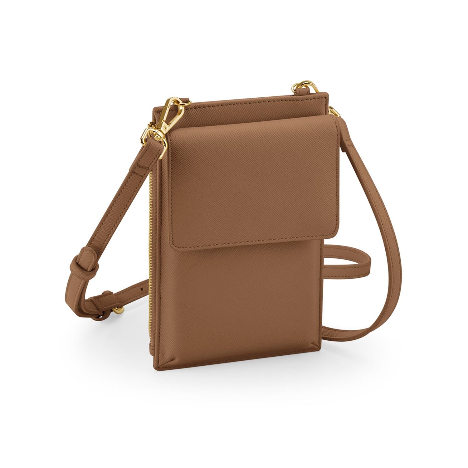 BagBase Boutique Phone Carry Case Tan One Size