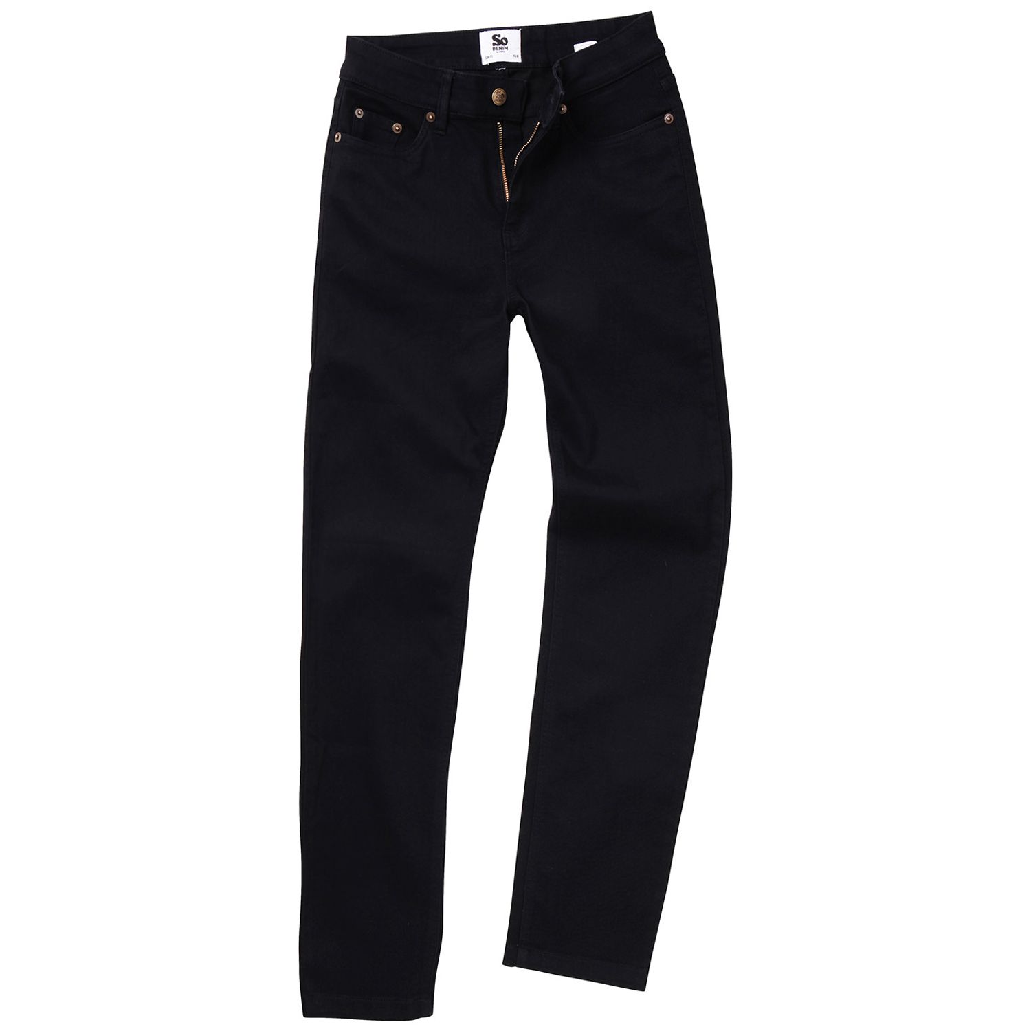 AWDis So Denim Women's Katy Straight Jeans Female Black 6R