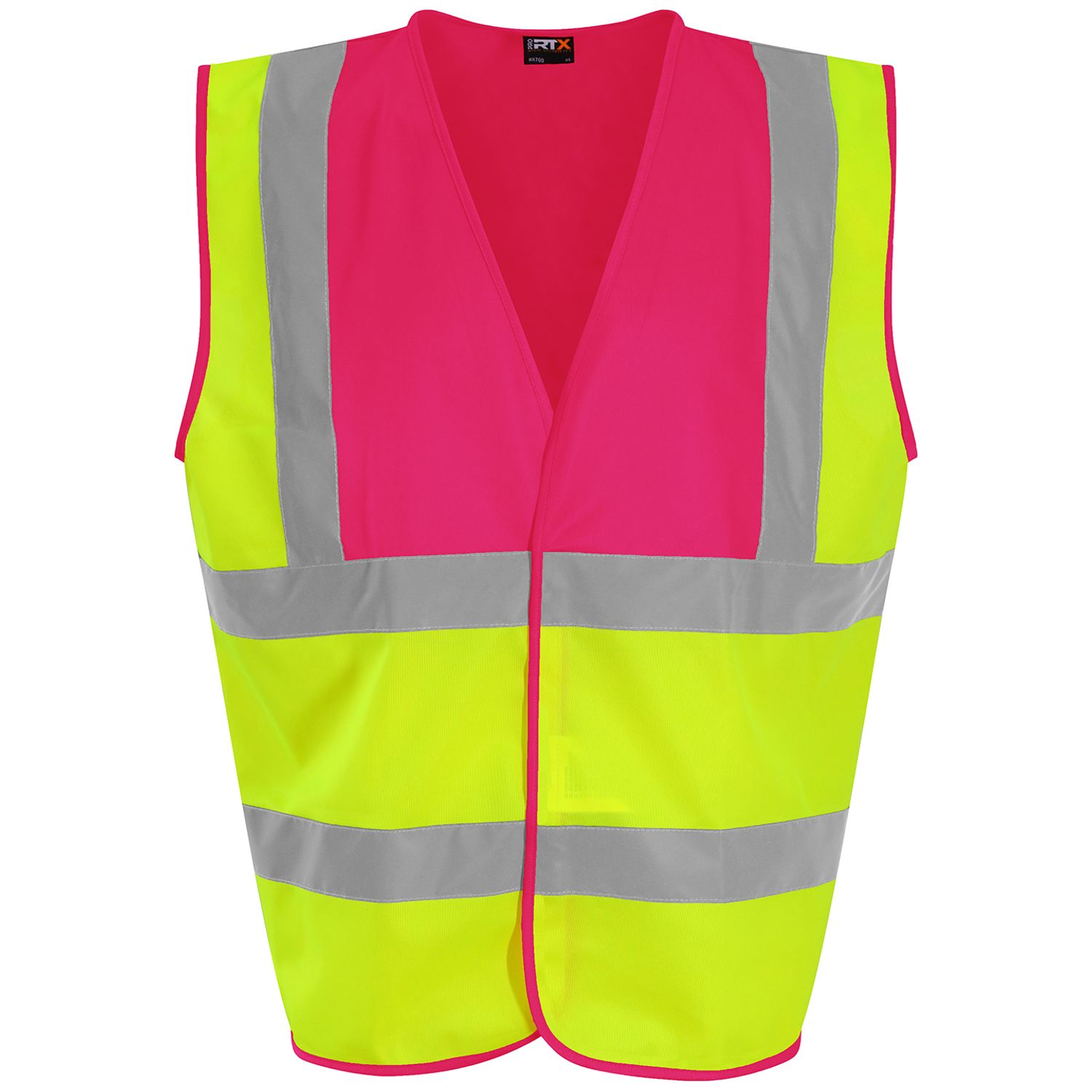Pro RTX Waistcoat HV Yellow/Pink 2XL