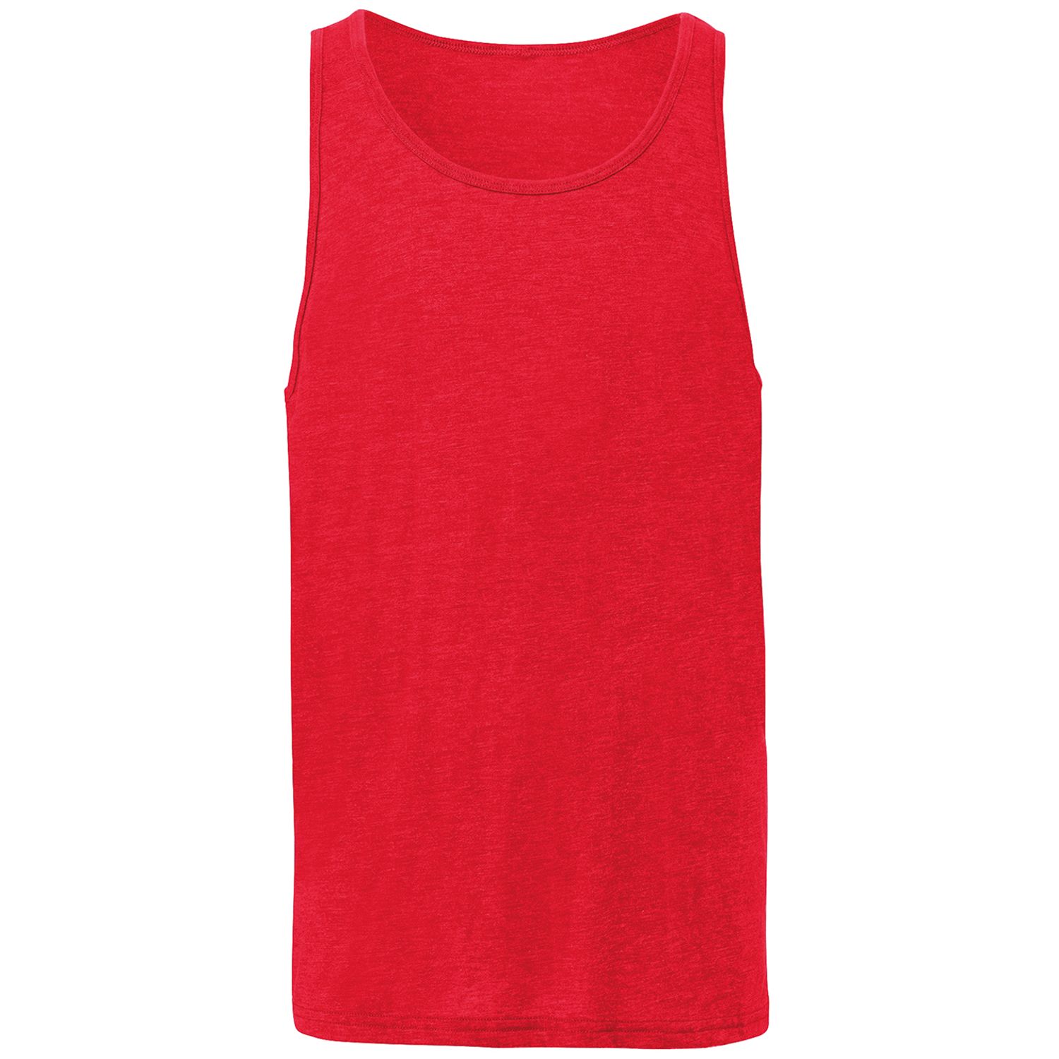 Bella+Canvas Unisex Jersey Tank Top Red 2XL