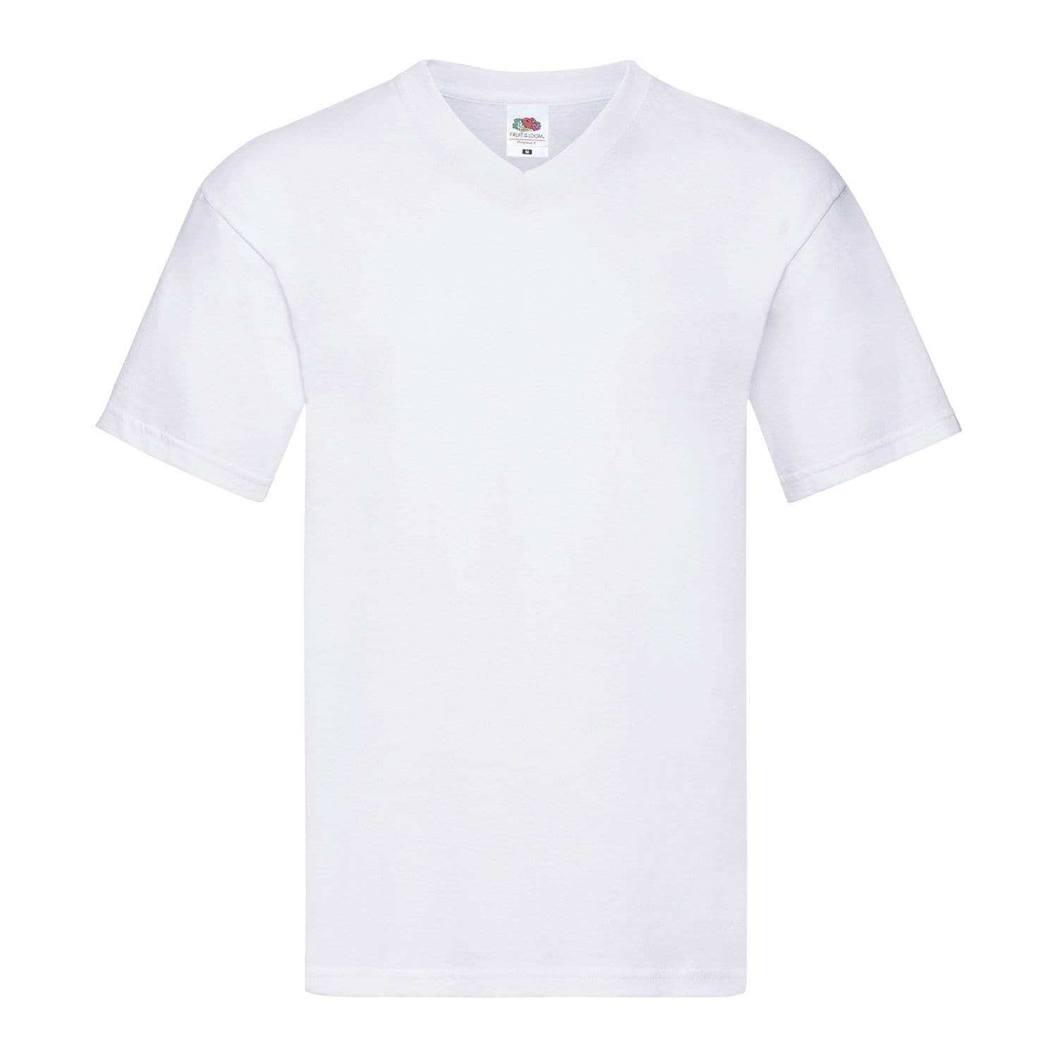Fruit Of The Loom Original V-Neck T White* L