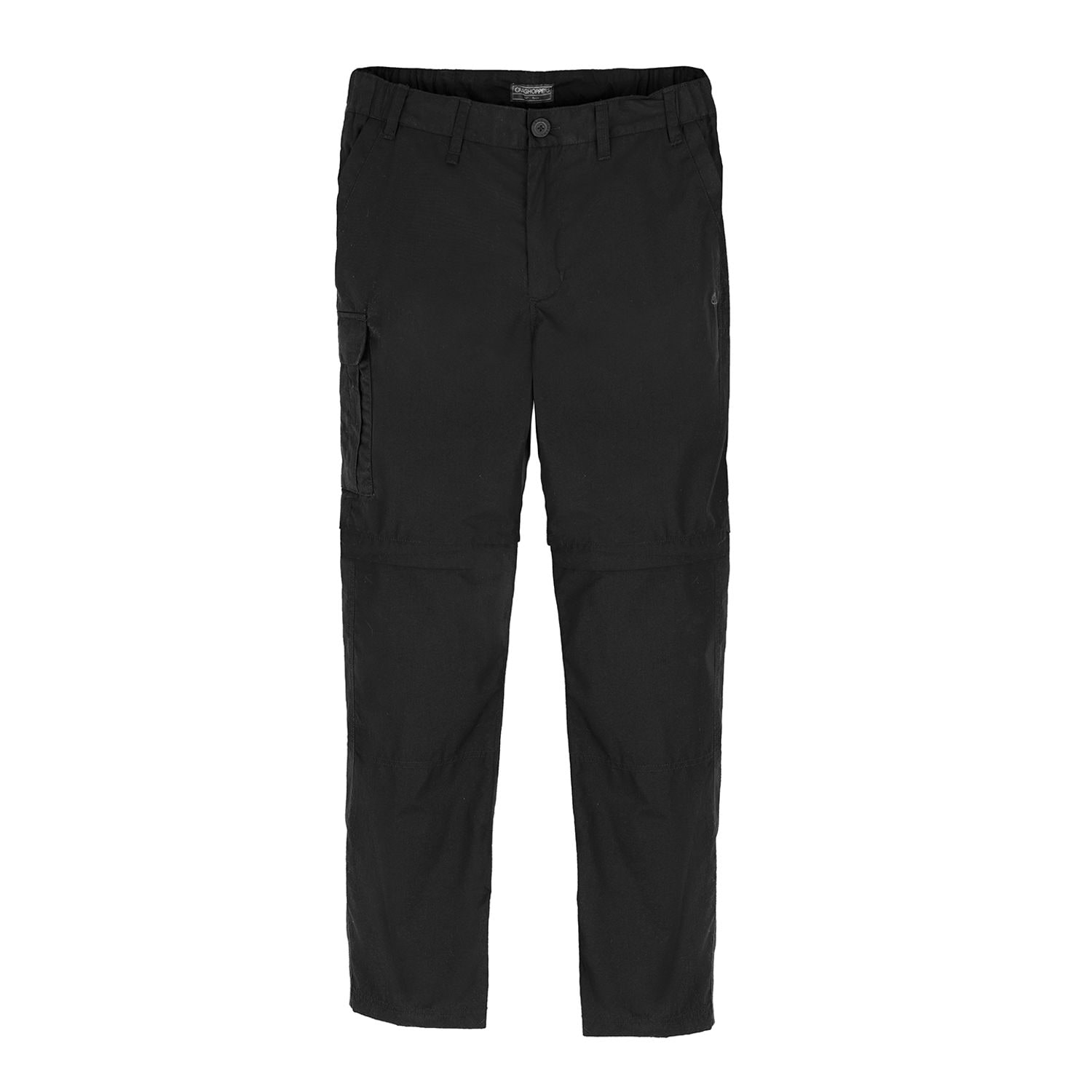 Craghoppers Expert Kiwi Tailored Convertible Trousers Black 36R
