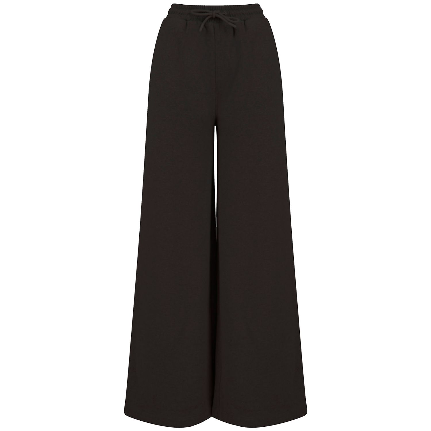 SF Women's Sustainable Fashion Wide Leg Joggers Black XS