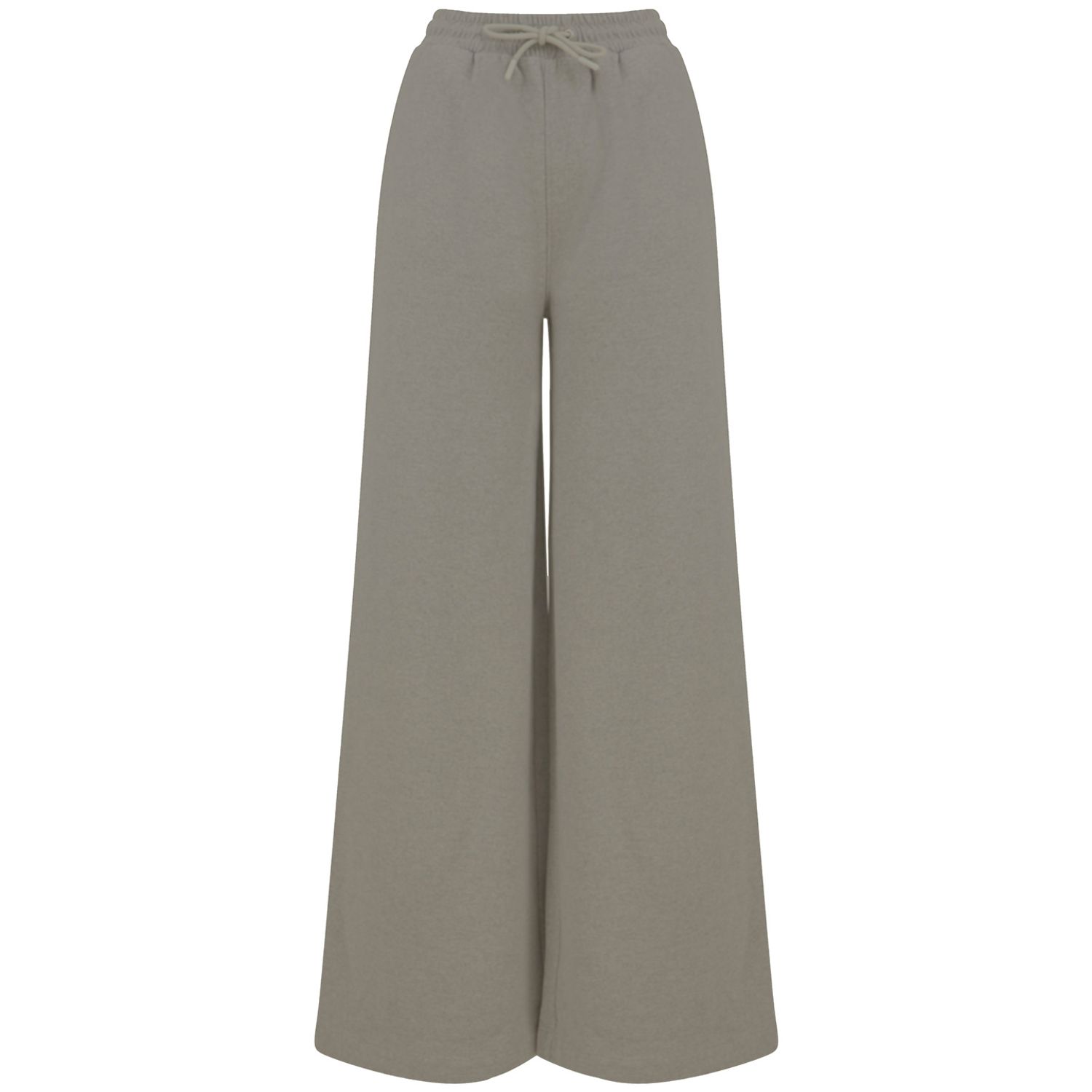 SF Women's Sustainable Fashion Wide Leg Joggers Khaki M