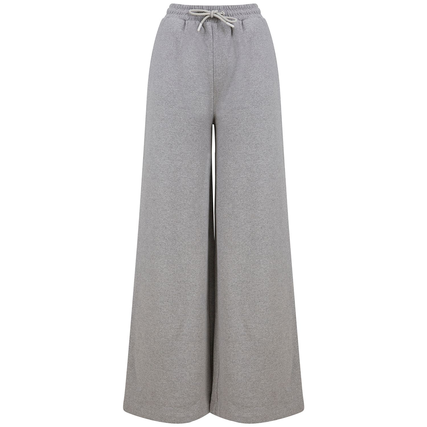 SF Women's Sustainable Fashion Wide Leg Joggers Heather Grey XS