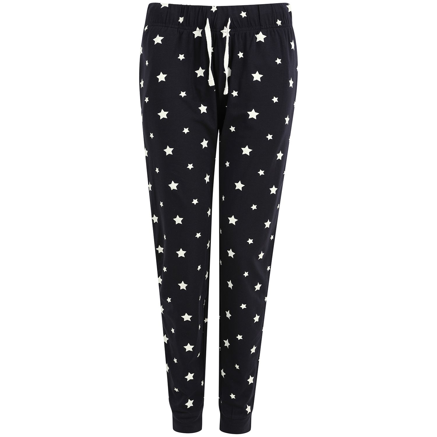 SF Women's Cuffed Lounge Pants Navy/White Stars S