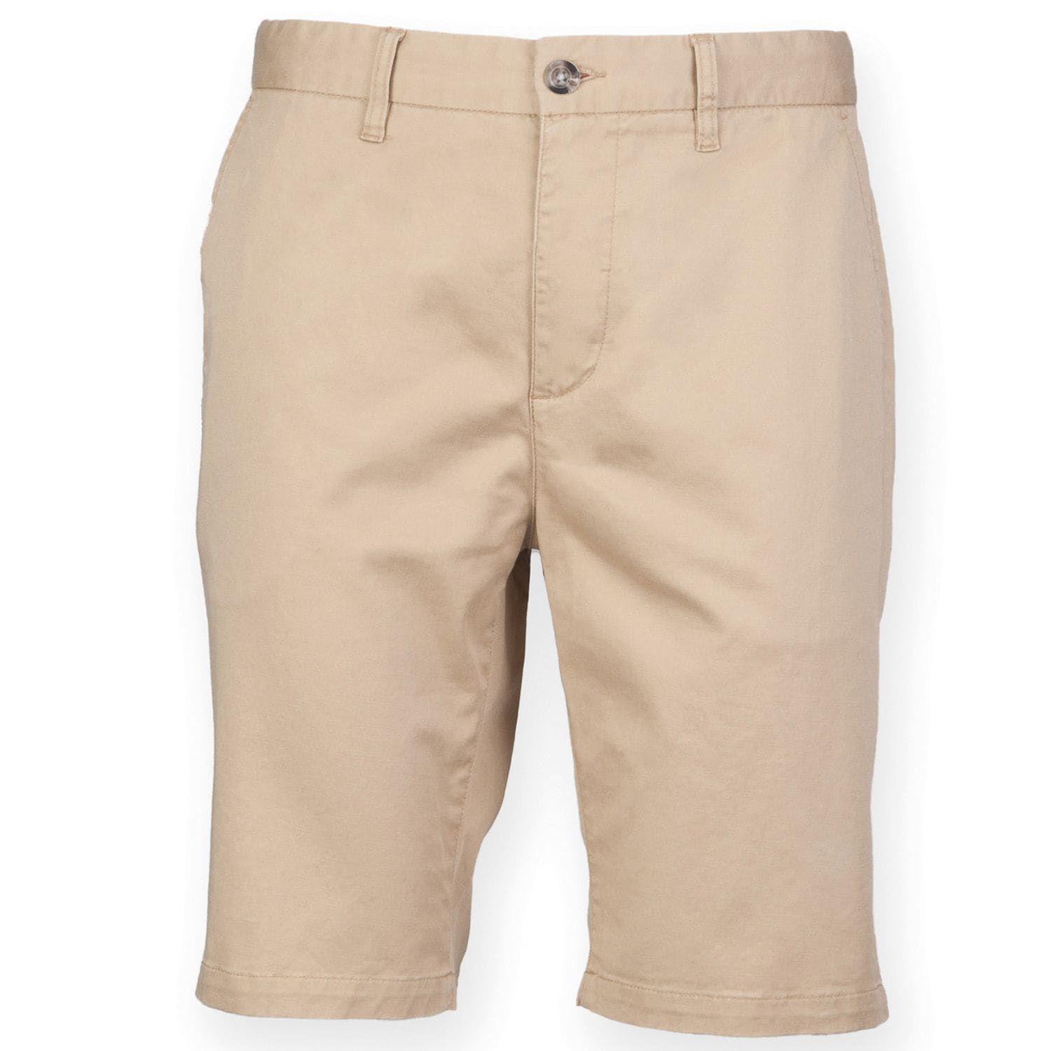 Front Row Stretch Chino Shorts Stone 34
