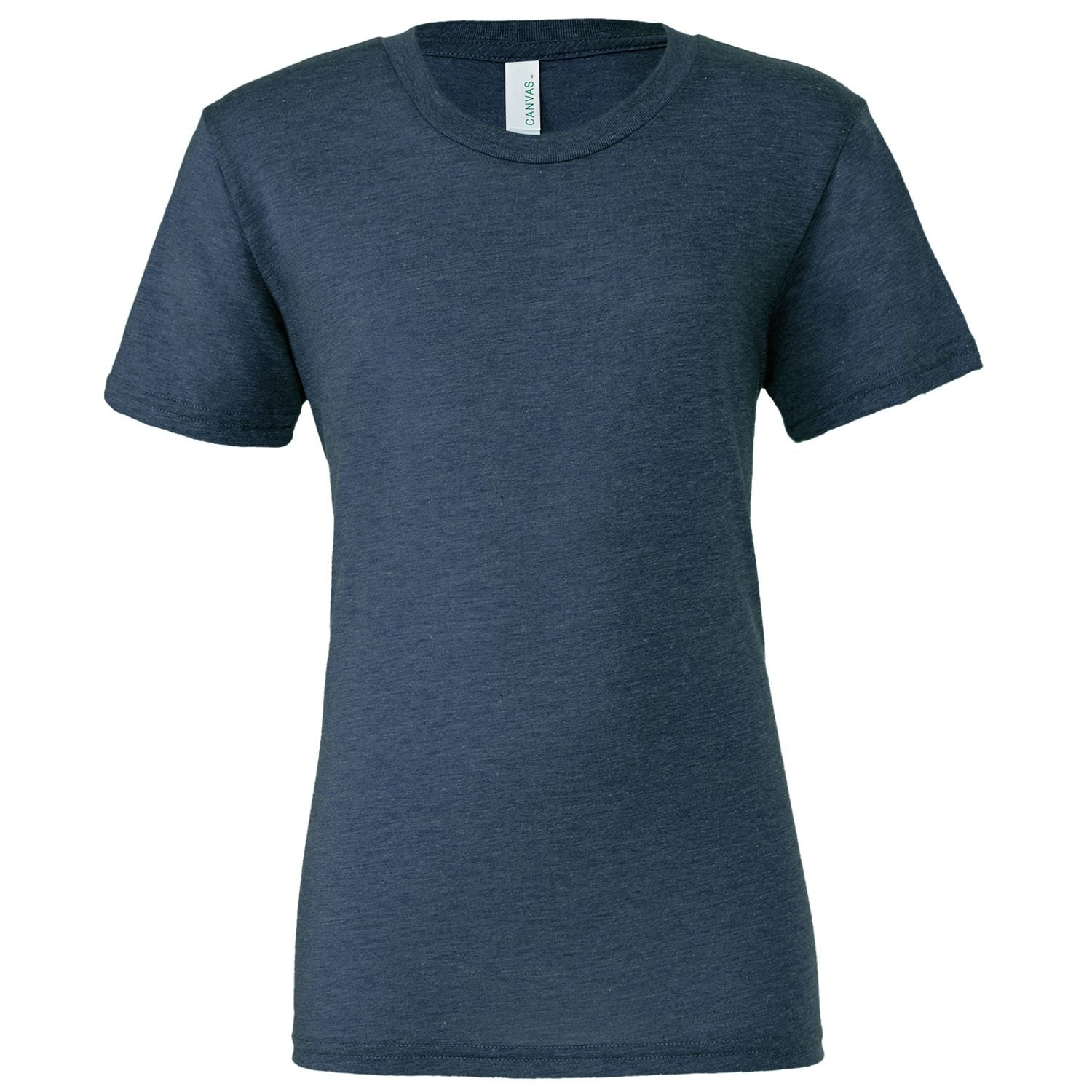 Bella+Canvas Unisex Triblend Crew Neck T-Shirt Steel Blue Triblend L