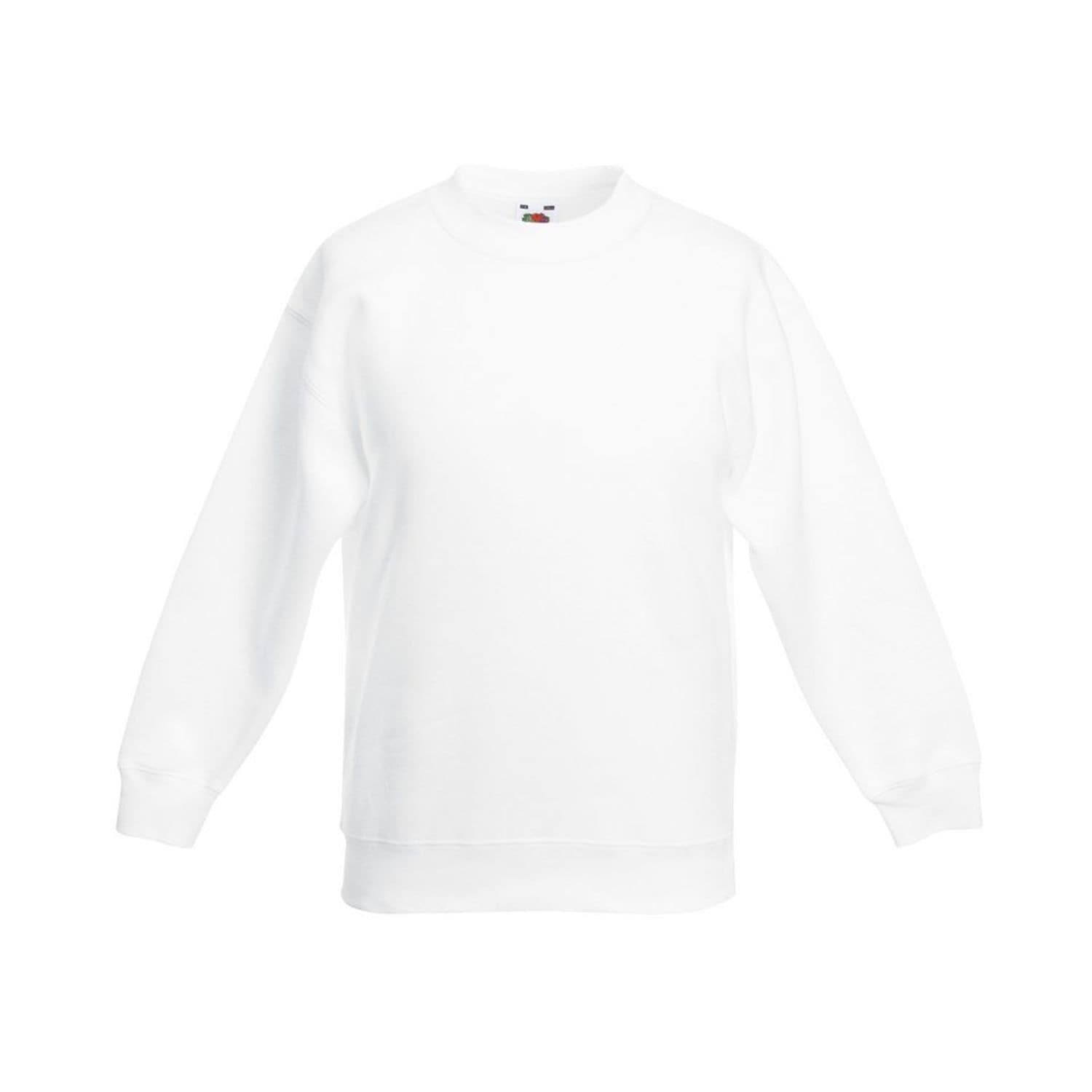 Fruit Of The Loom Kids Premium Set-in Sweatshirt White 78
