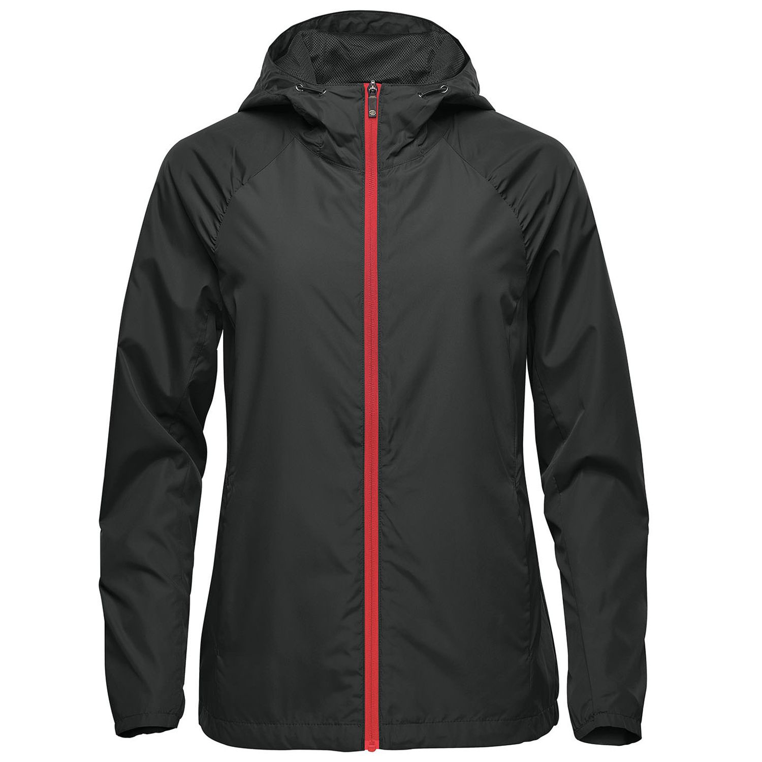 Stormtech Women S Pacifica Lightweight Jacket Black/Red M