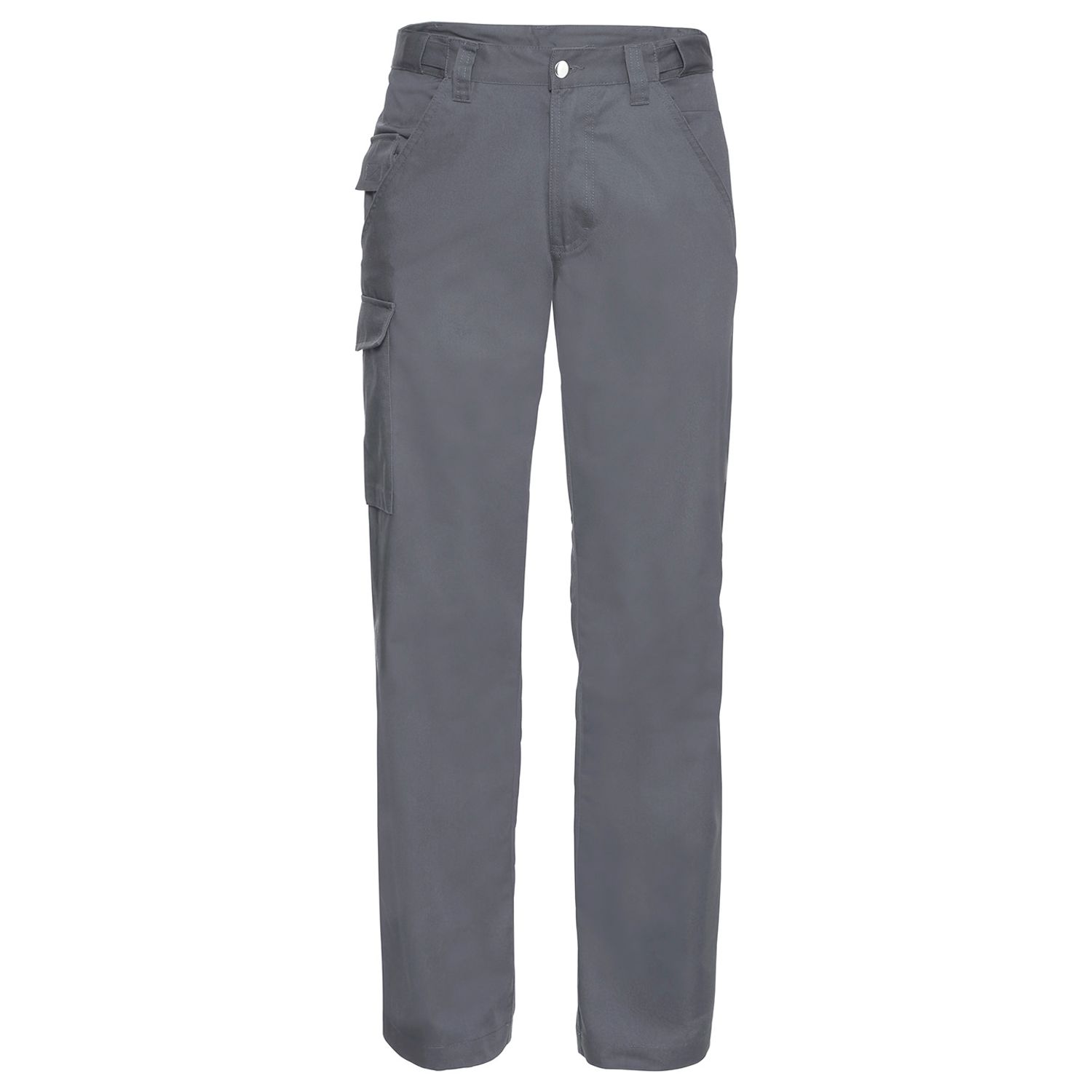 Russell Polycotton Twill Workwear Trousers Convoy Grey 34R