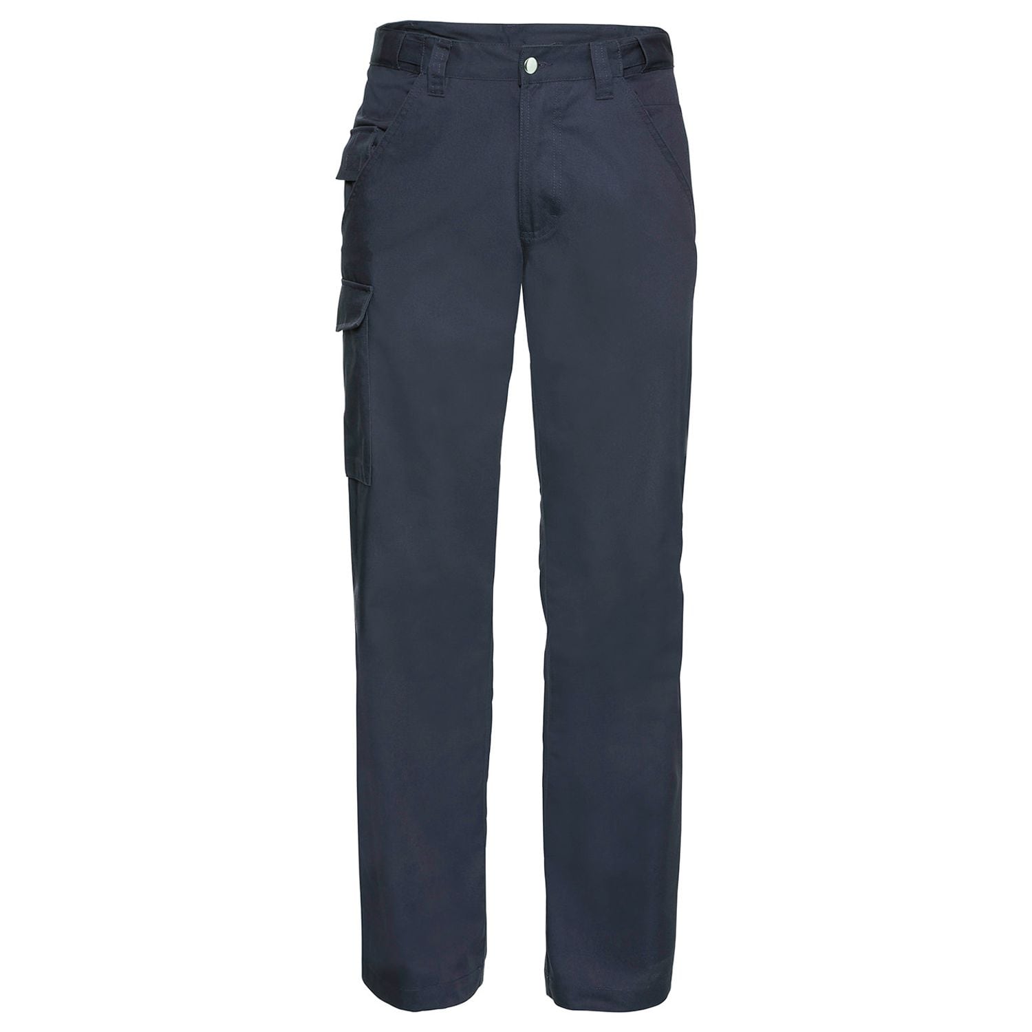 Russell Polycotton Twill Workwear Trousers French Navy 32R