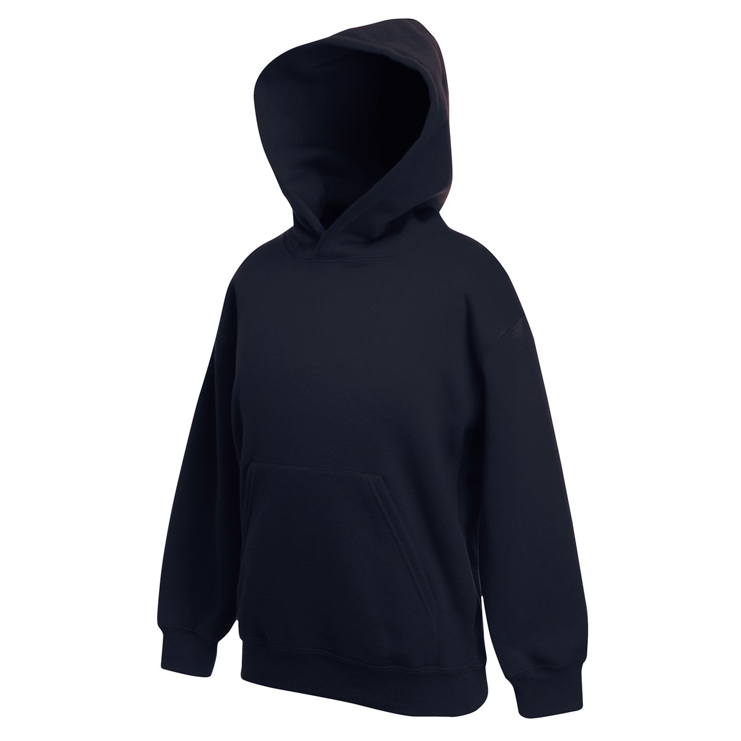 Fruit Of The Loom Kids Premium Hooded Sweatshirt Deep Navy 911