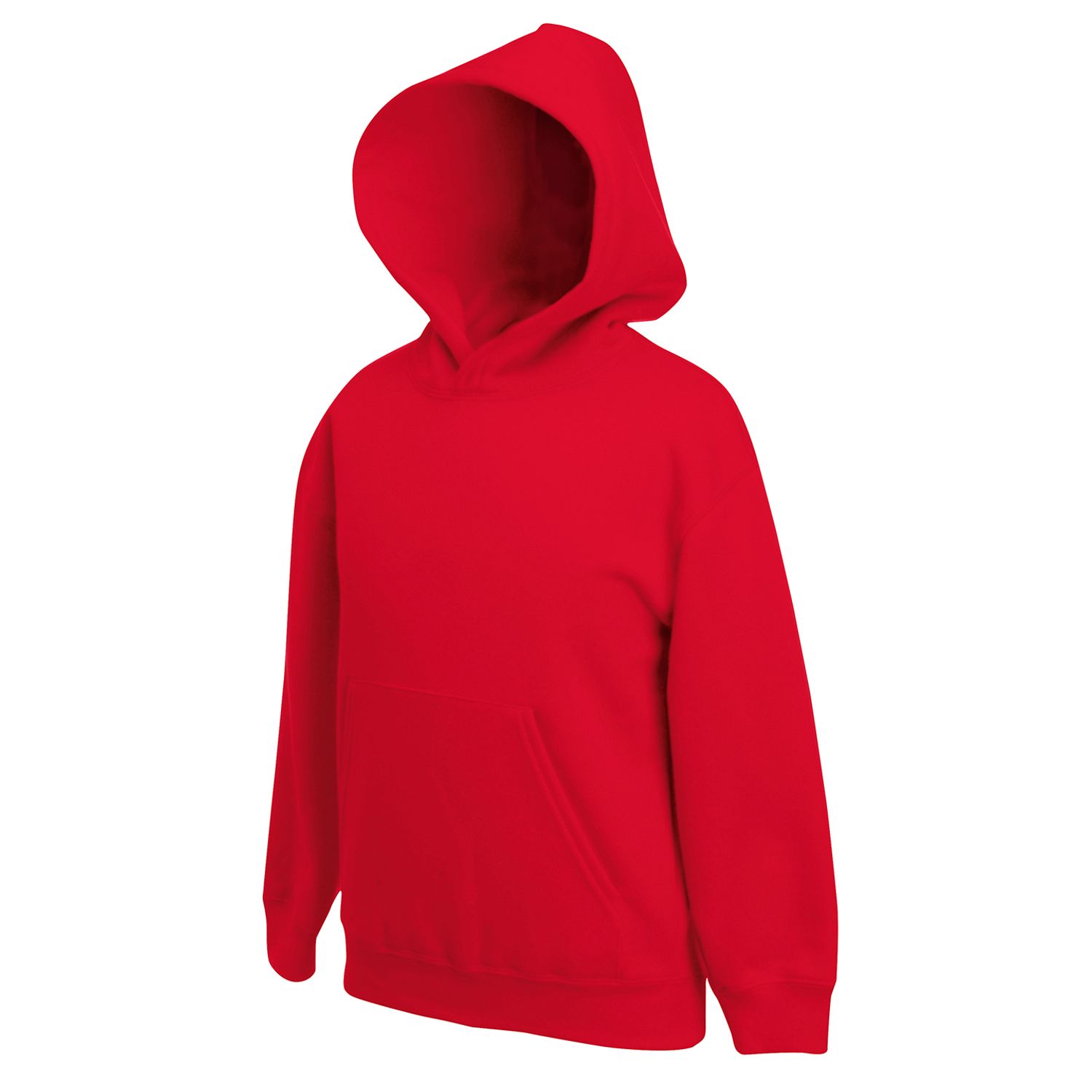Fruit Of The Loom Kids Premium Hooded Sweatshirt Red 56