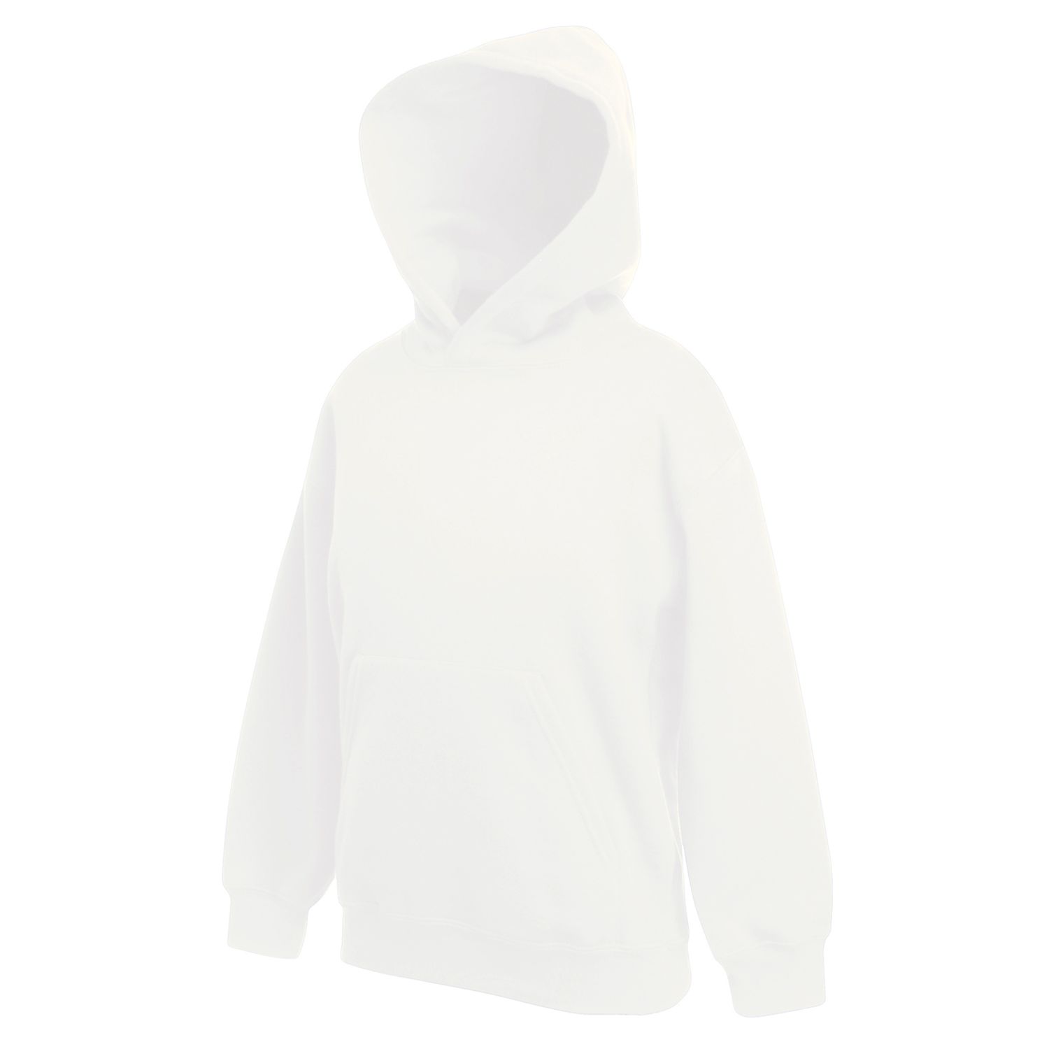 Fruit Of The Loom Kids Premium Hooded Sweatshirt White 78