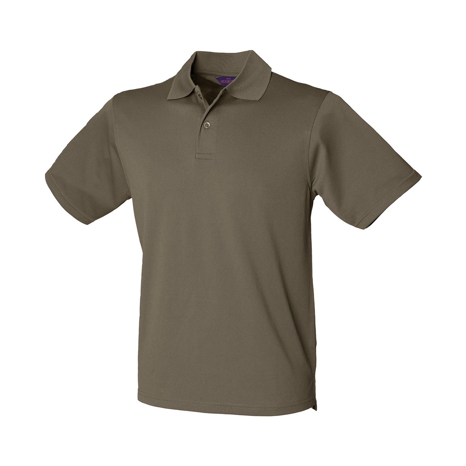 Henbury Coolplus Polo Shirt Olive XS
