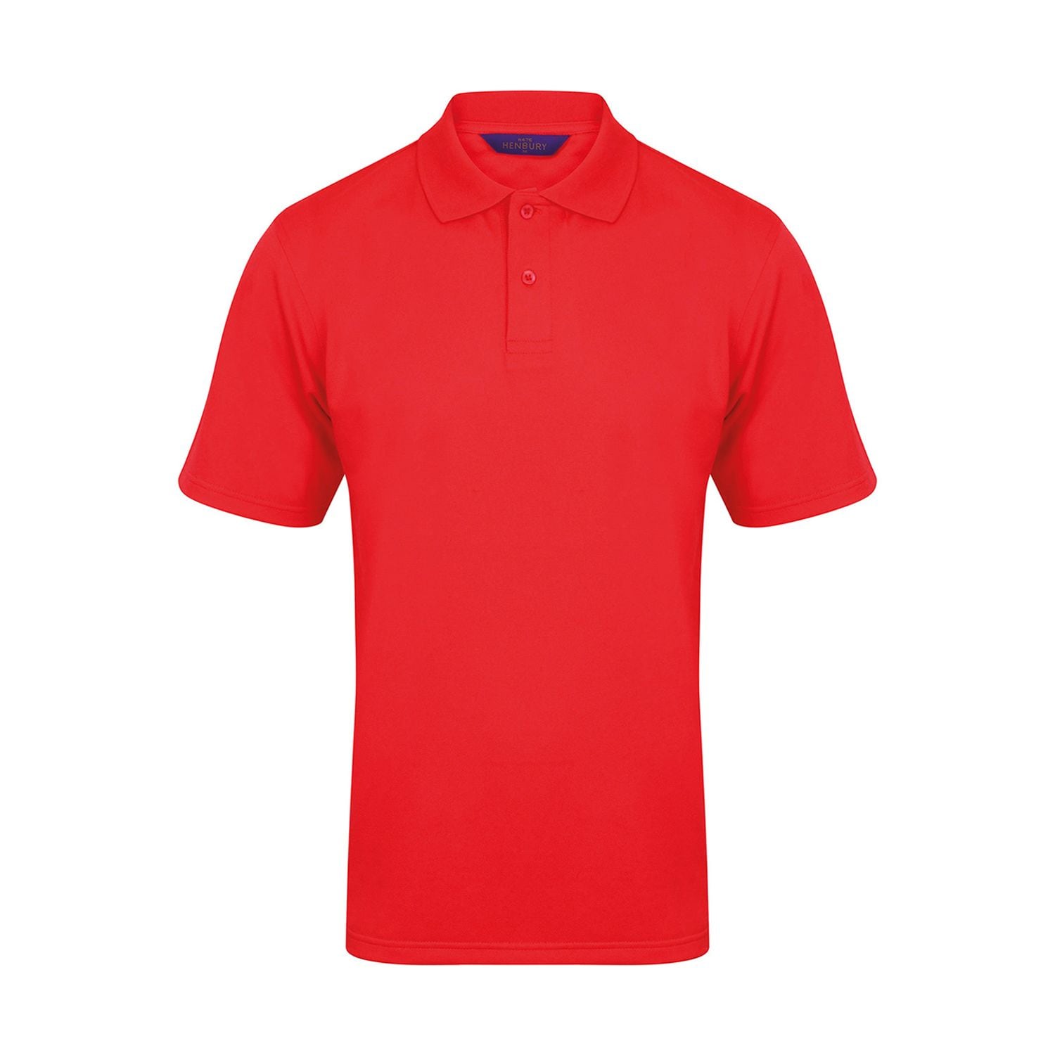 Henbury Coolplus Polo Shirt Red 2XL